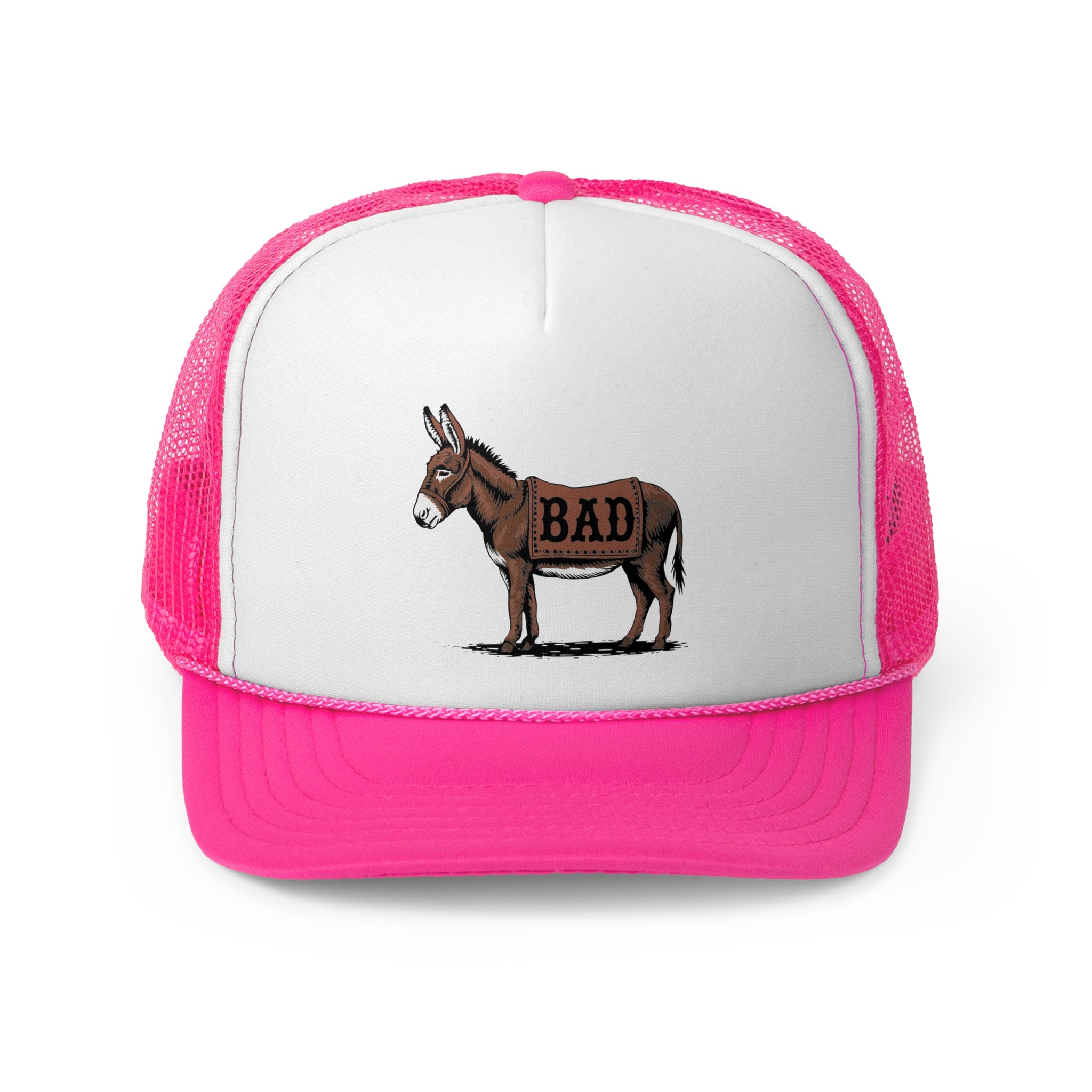 BadAss - Retro Trucker Cap - Throwback Paradise #