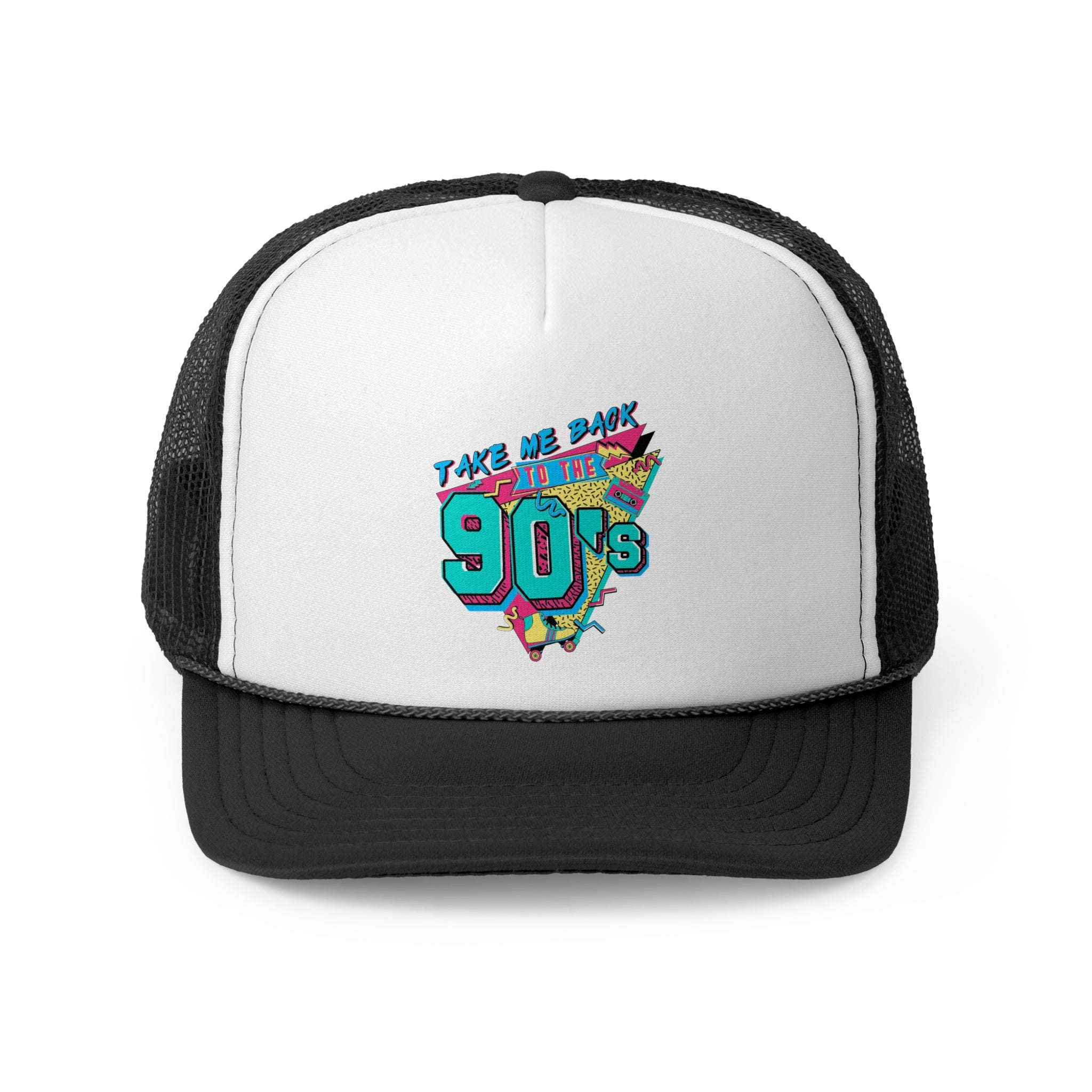 Back to the 90s - Retro Trucker Cap - Throwback Paradise #