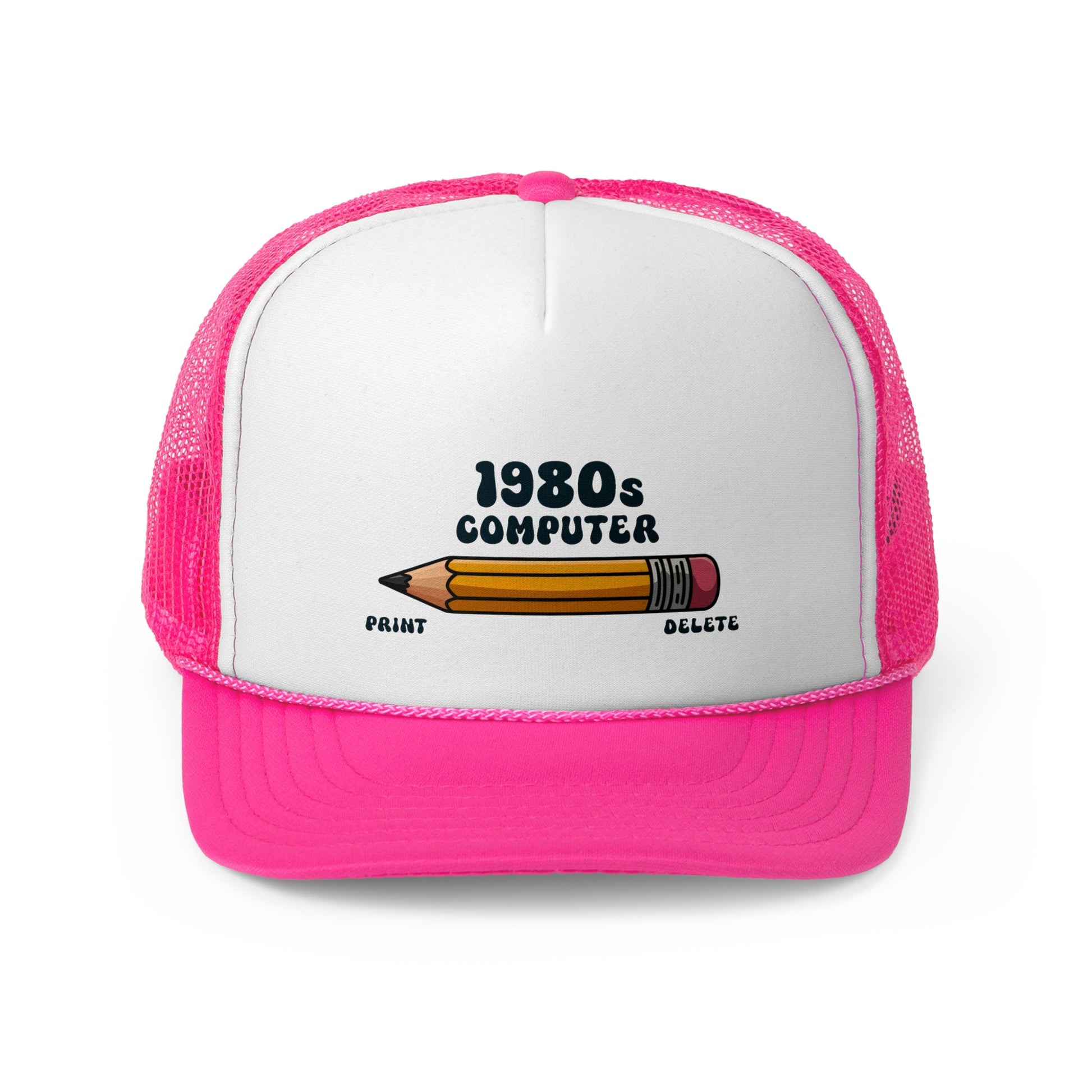 80s Computer - Retro Trucker Cap - Throwback Paradise #