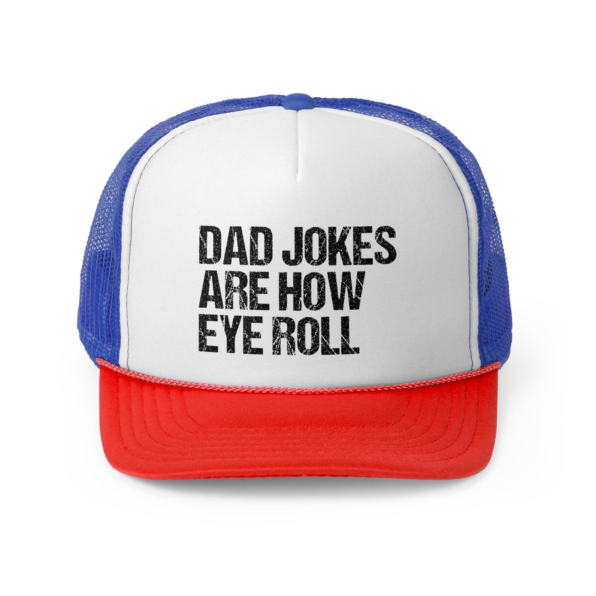 Dad Jokes - Retro Trucker Cap - Throwback Paradise #