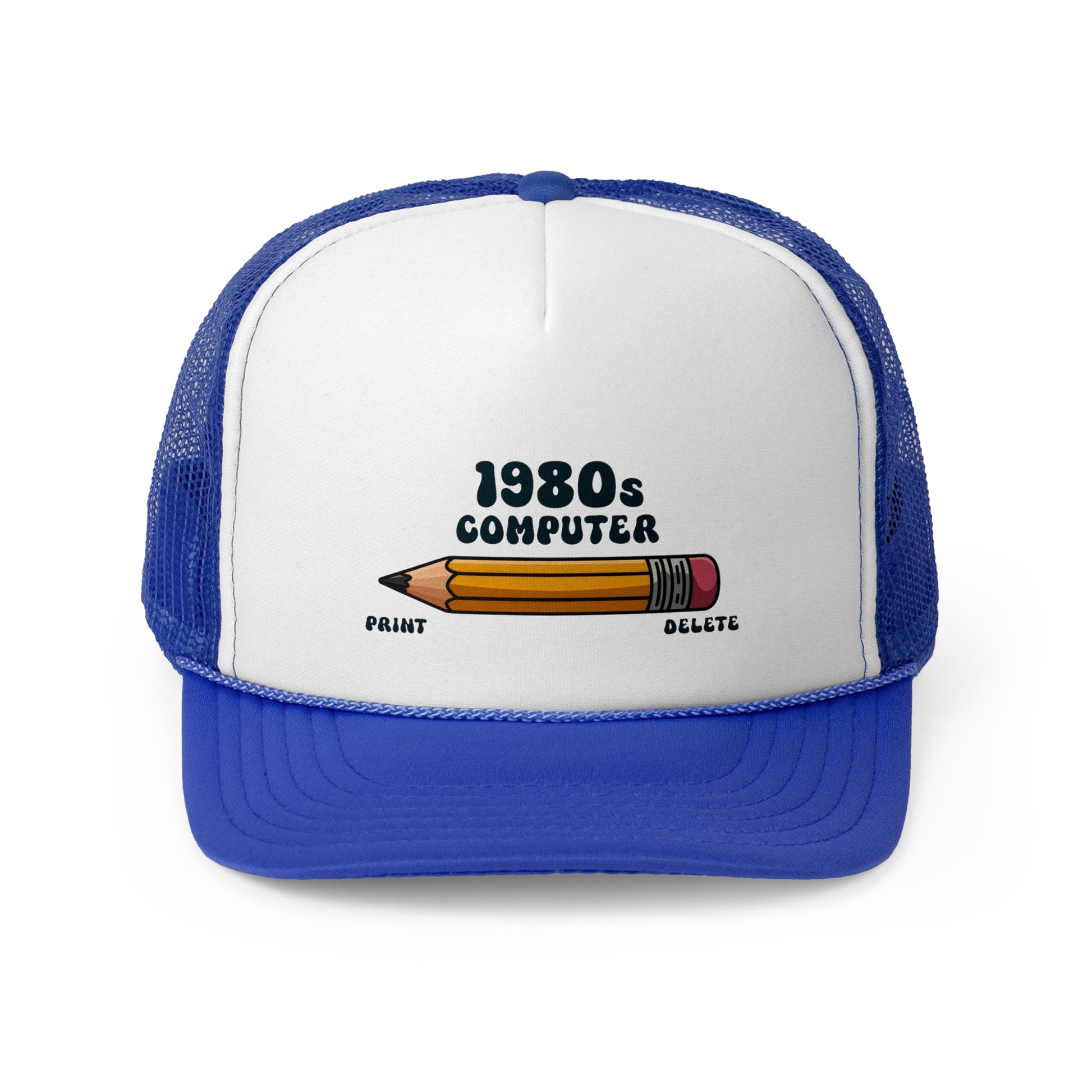 80s Computer - Retro Trucker Cap - Throwback Paradise #