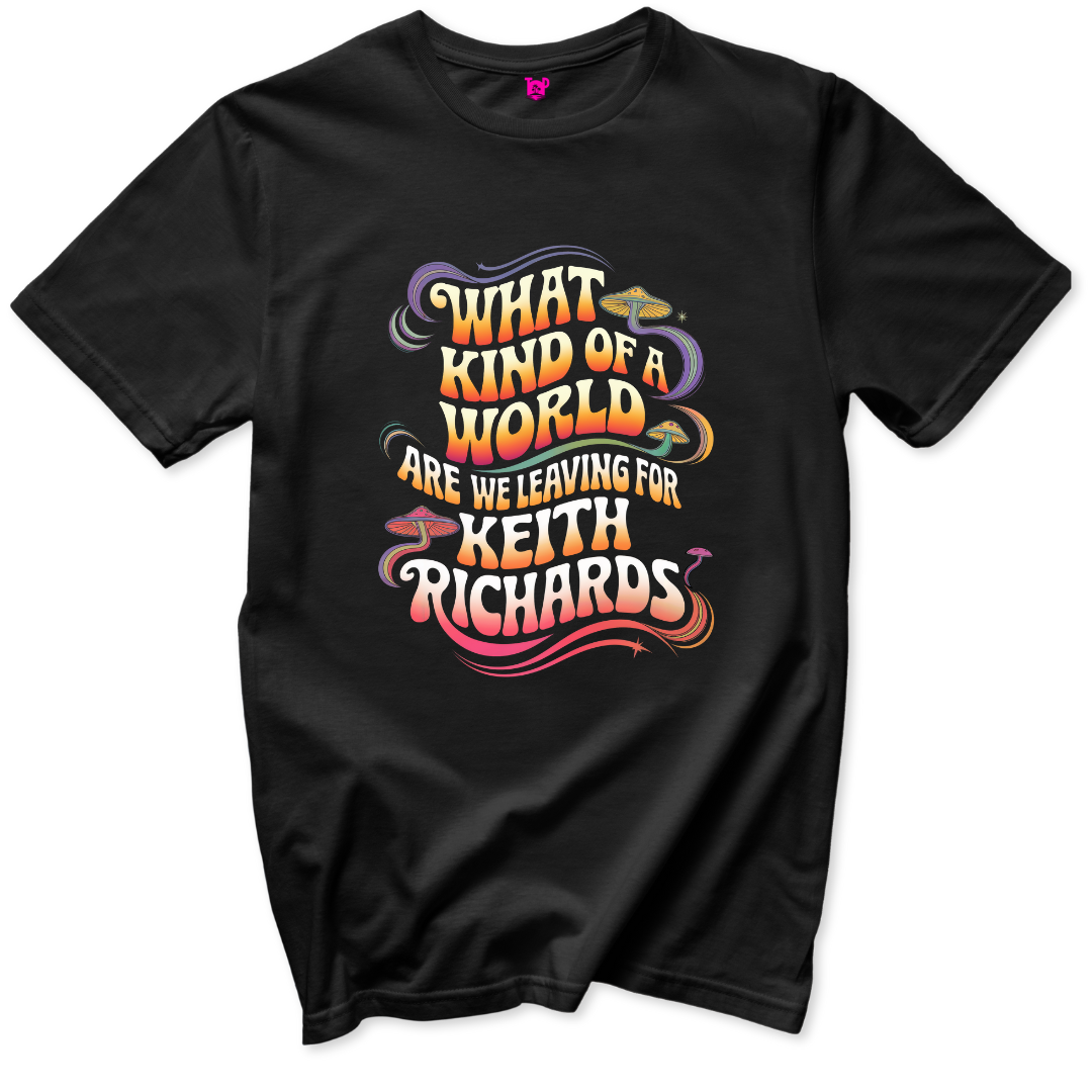 Keith Richards T-Shirt - Throwback Paradise #