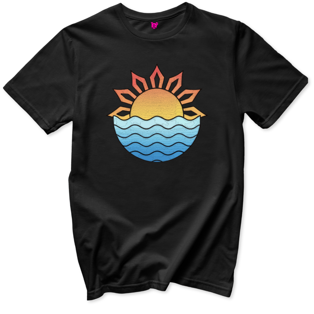 Elemental Sun T-Shirt - Throwback Paradise #