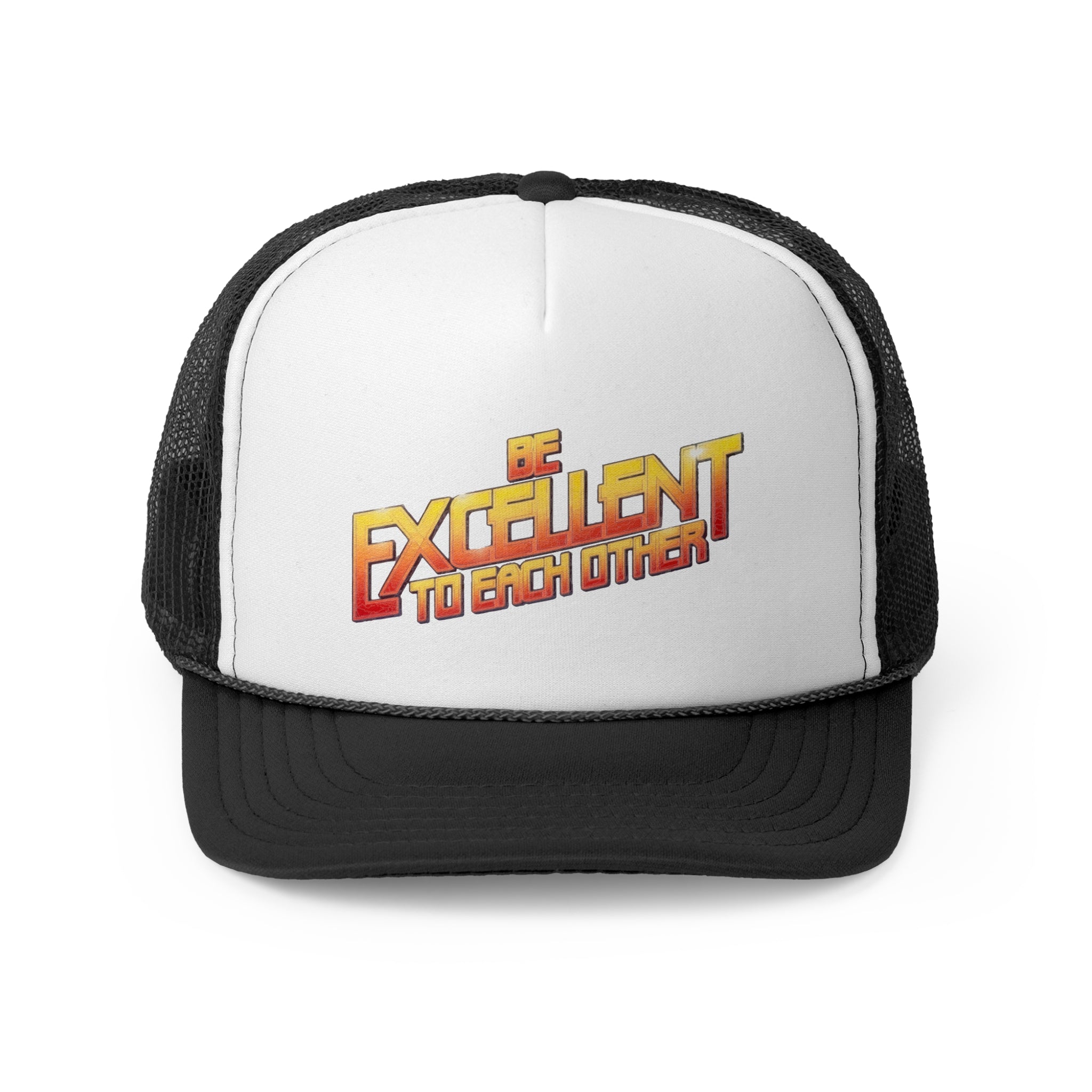 Be Excellent - Retro Trucker Cap - Throwback Paradise #