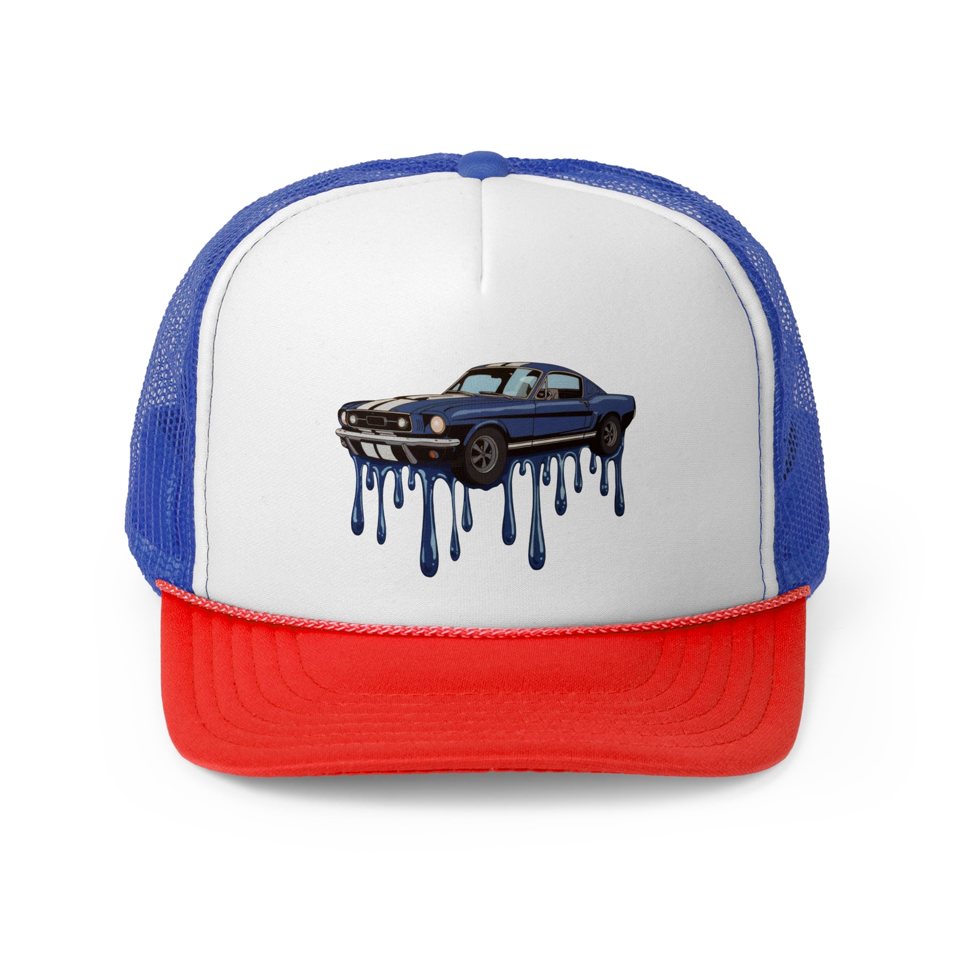 Melted Sports Car - Retro Trucker Cap - Throwback Paradise #