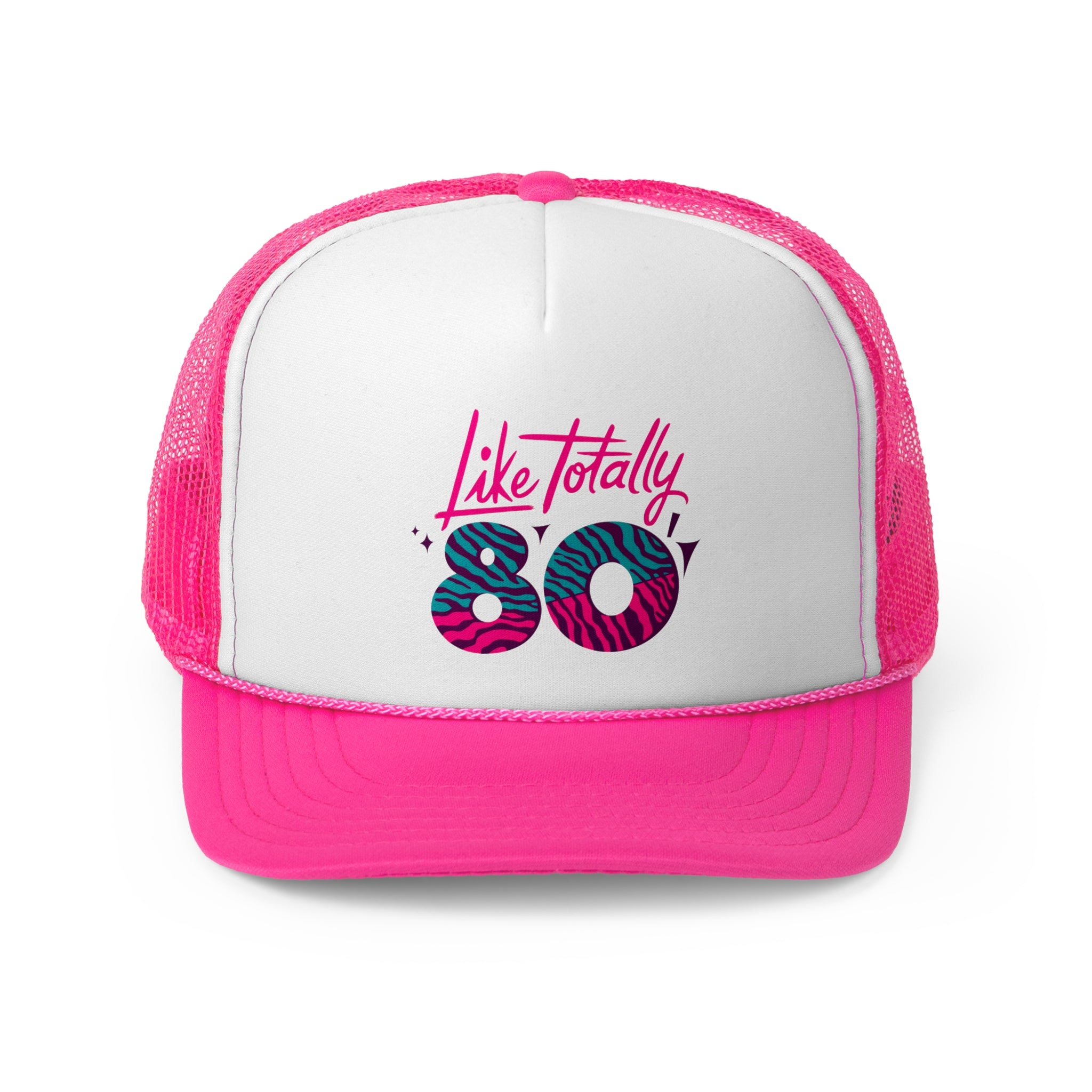 Totally 80s -  Retro Trucker Cap - Throwback Paradise #