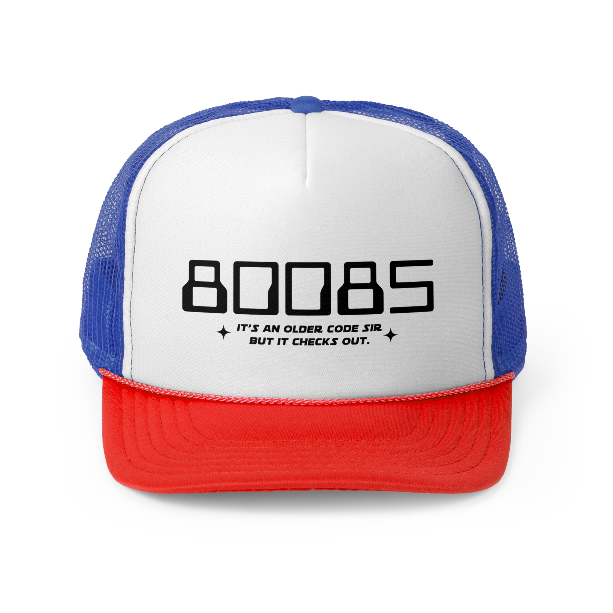 80085 - Retro Trucker Cap - Throwback Paradise #