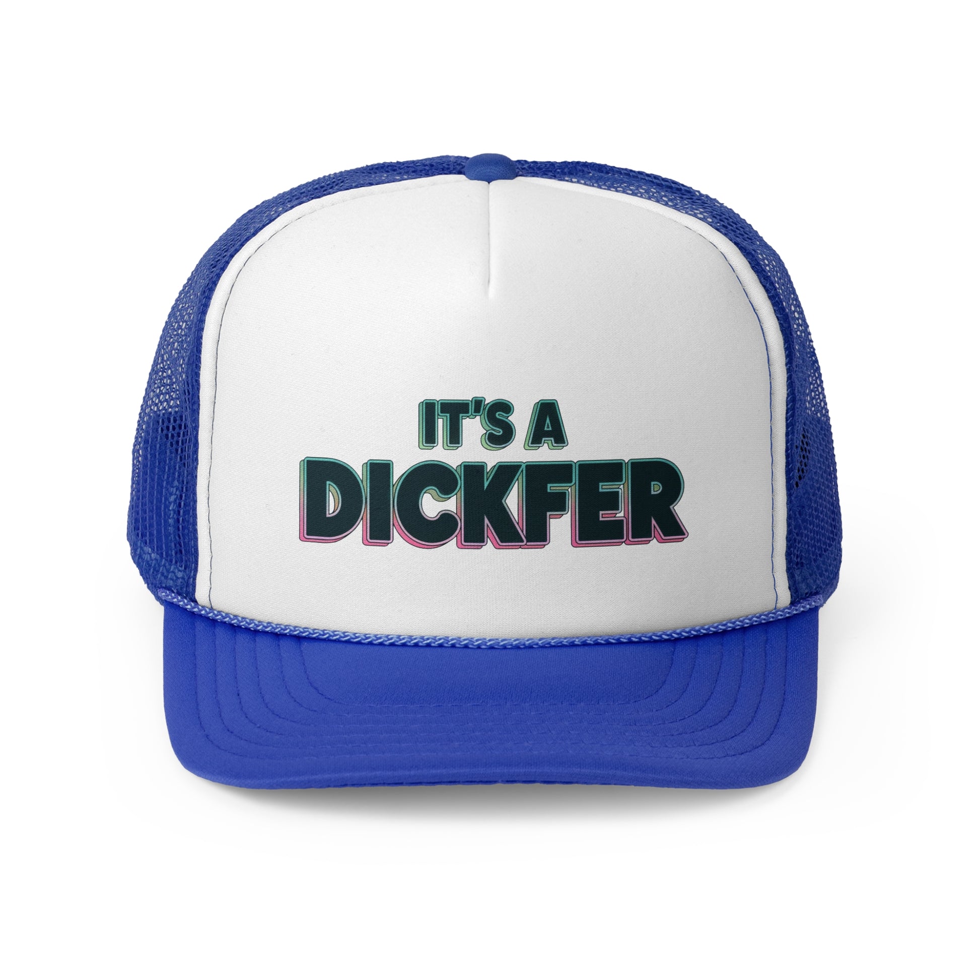 It's a Dickfer - Retro Trucker Cap - Throwback Paradise #