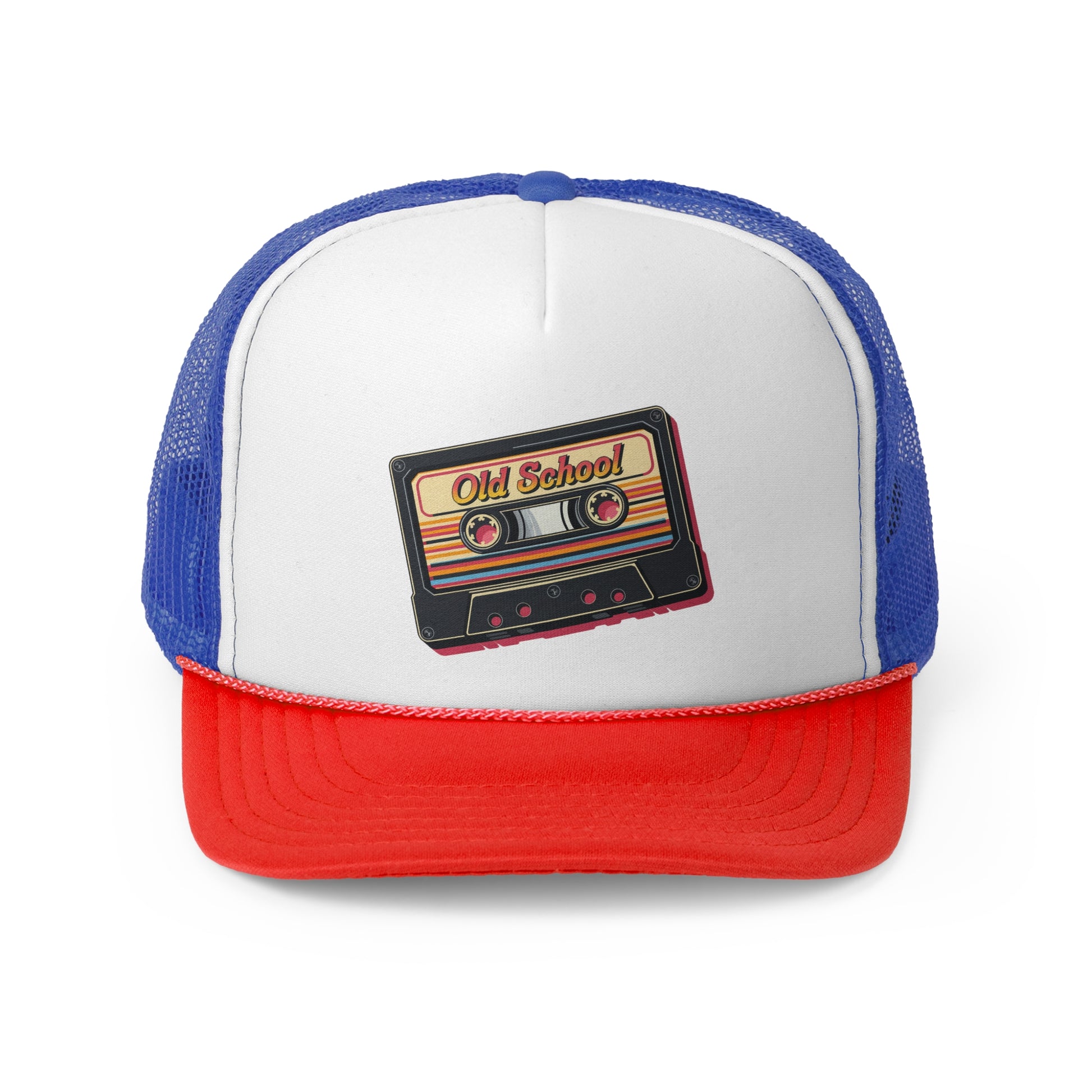 Old School - Retro Trucker Cap - Throwback Paradise #