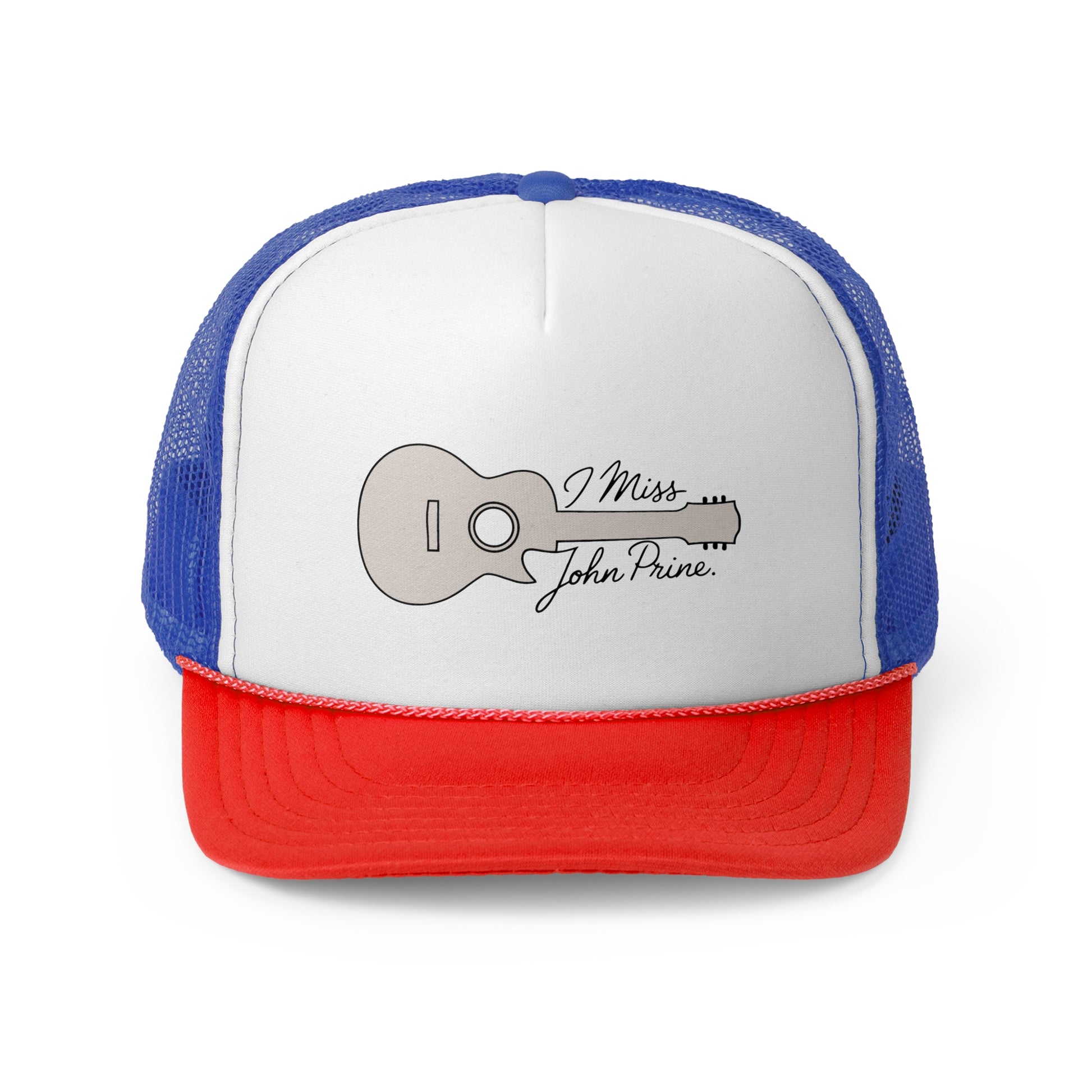 I miss John Prine - Retro Trucker Cap - Throwback Paradise #