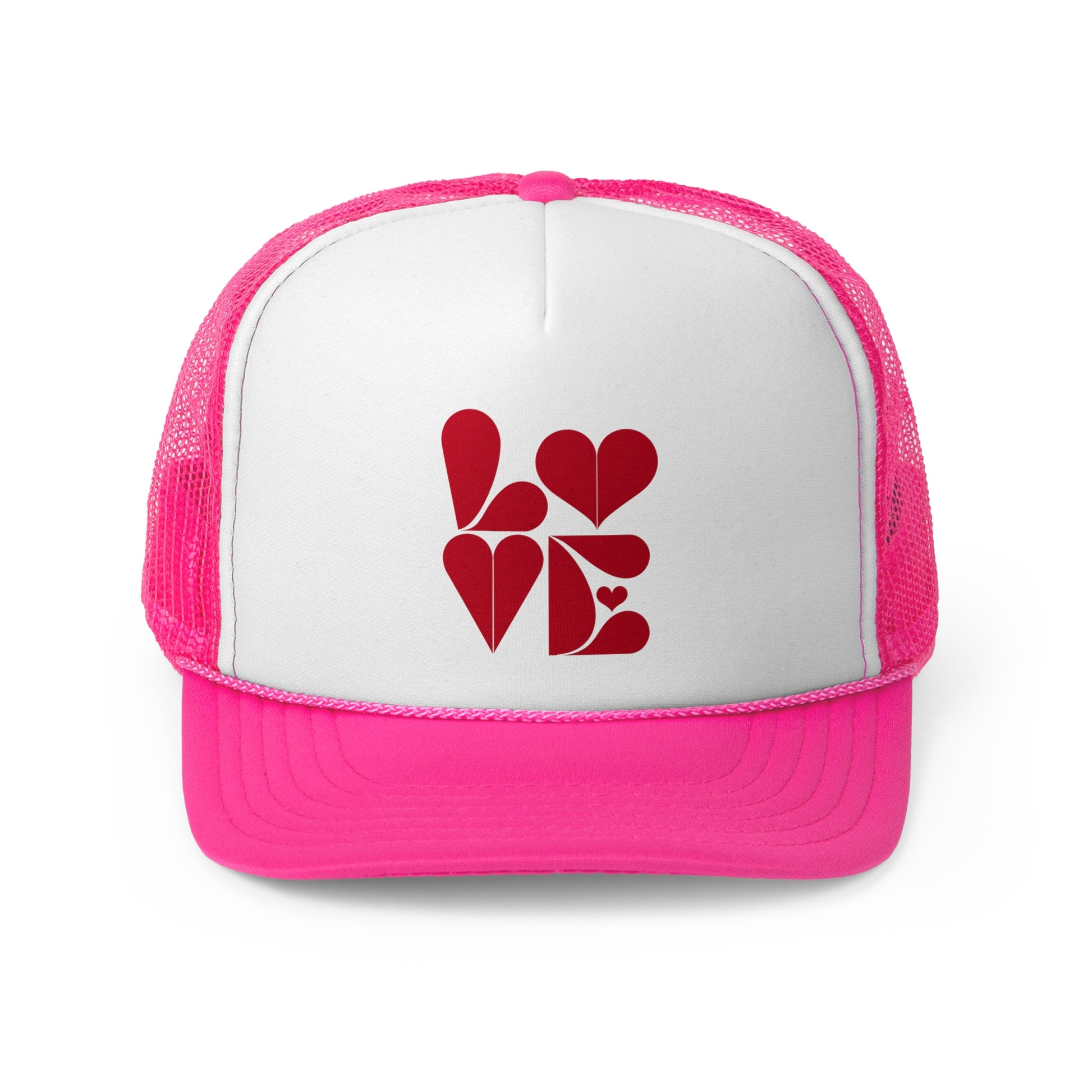 LOVE - Retro Trucker Cap - Throwback Paradise #