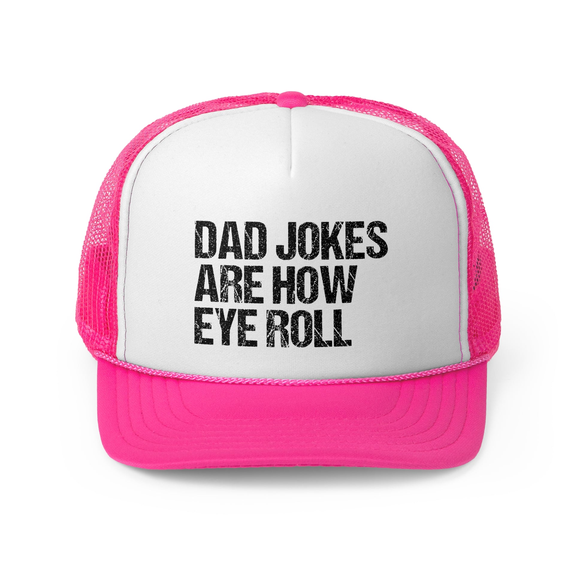 Dad Jokes - Retro Trucker Cap - Throwback Paradise #