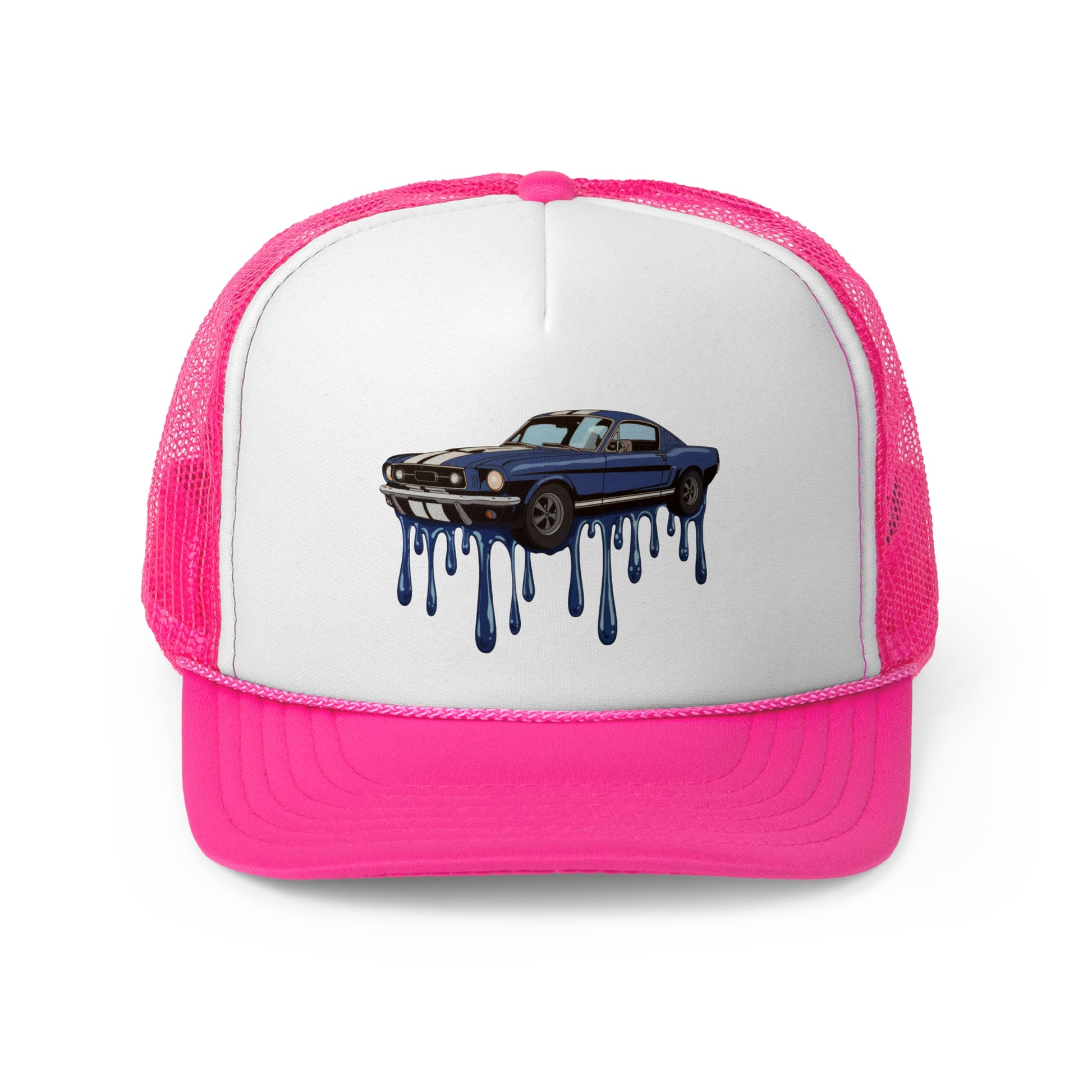 Melted Sports Car - Retro Trucker Cap - Throwback Paradise #