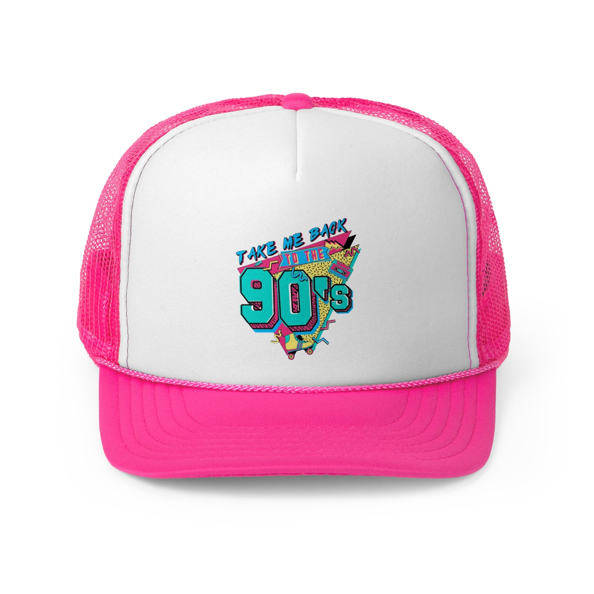 Back to the 90s - Retro Trucker Cap - Throwback Paradise #