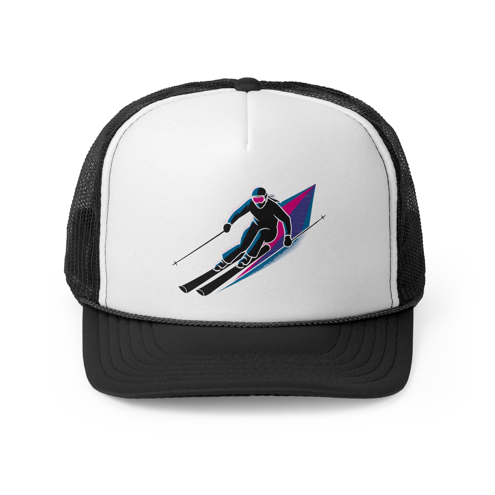 Retro Ski - Retro Trucker Cap - Throwback Paradise #