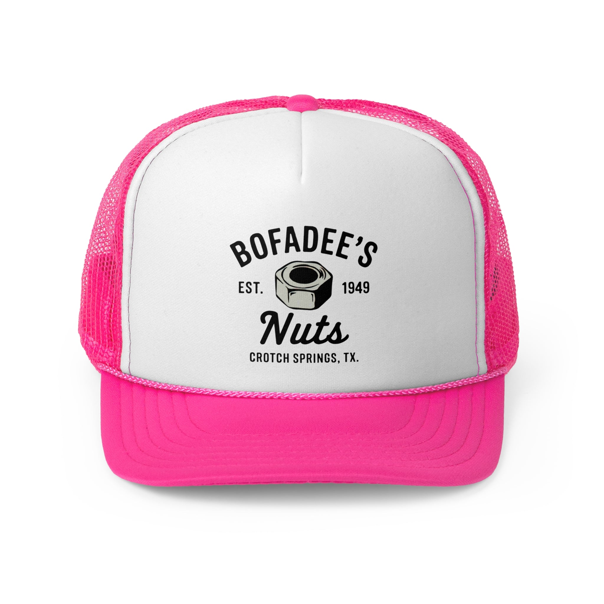 Bofadees Nuts - Retro Trucker Cap - Throwback Paradise #