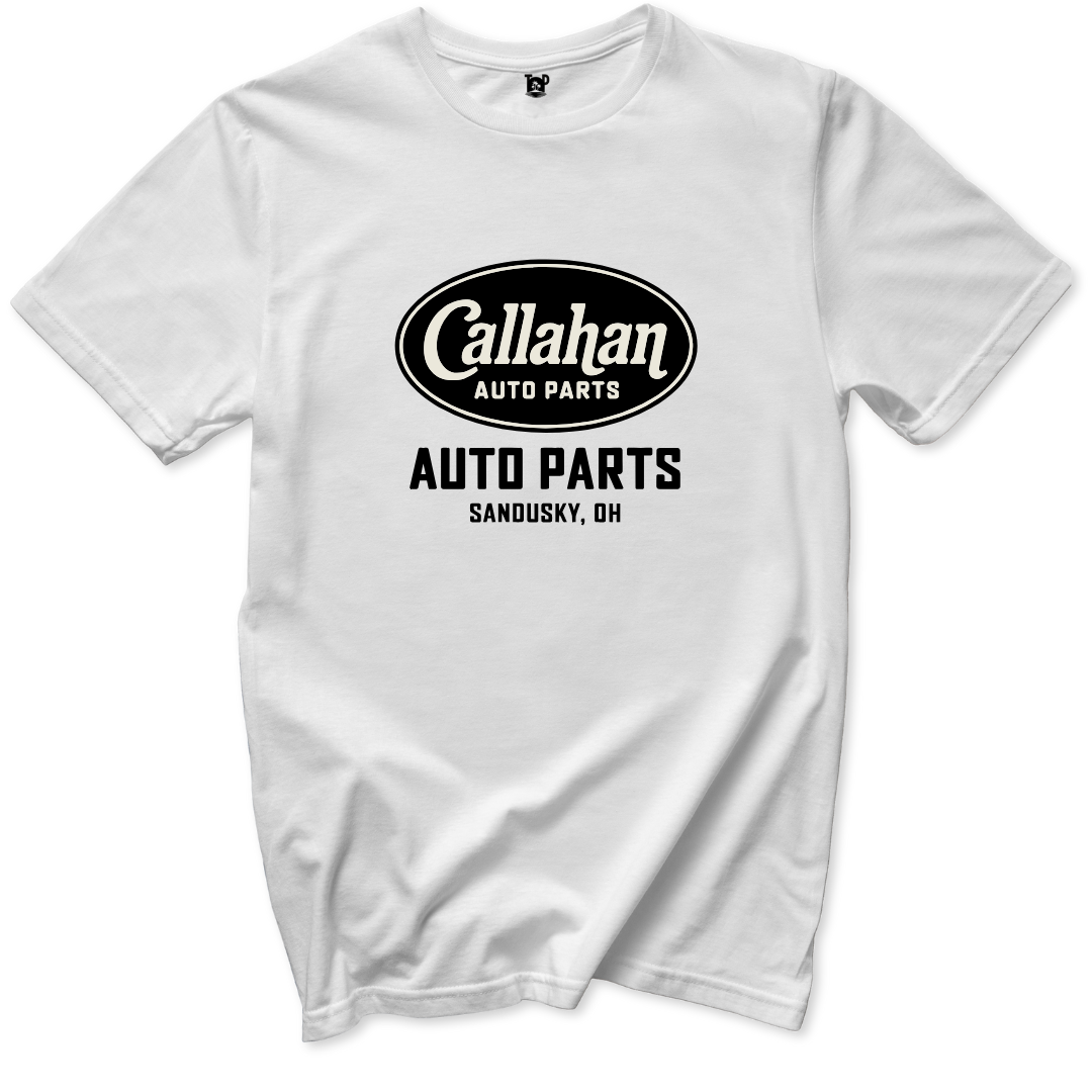 Callahan Automotive T-Shirt - Throwback Paradise #