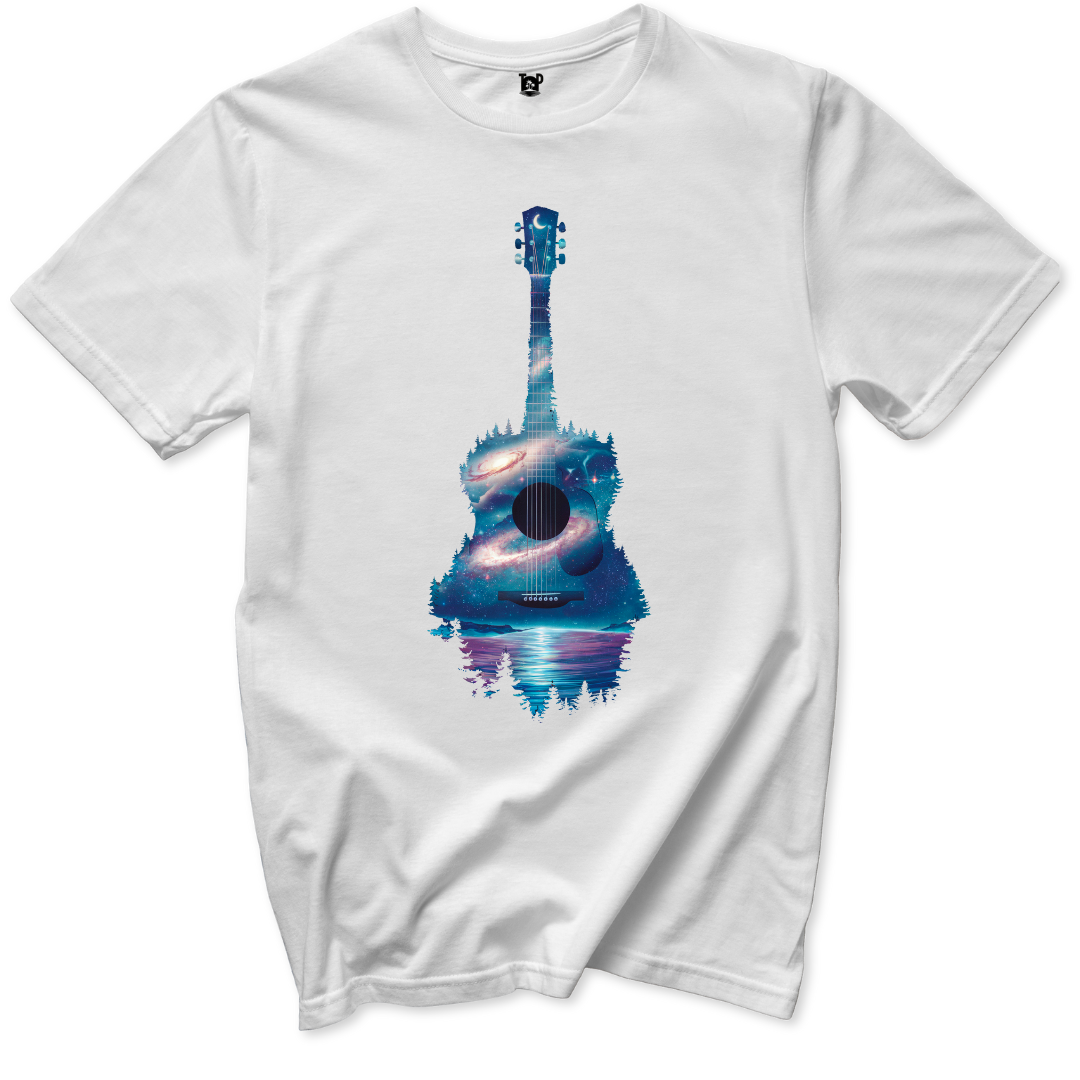 Guitar Forest Unisex T-Shirt - Throwback Paradise #