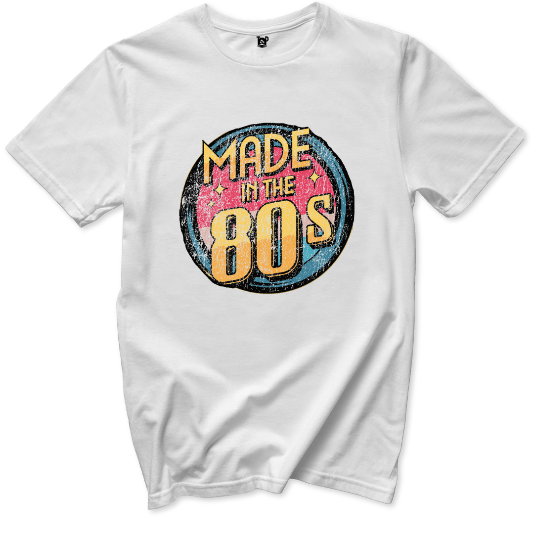 Made in the 80's T-Shirt - Throwback Paradise #