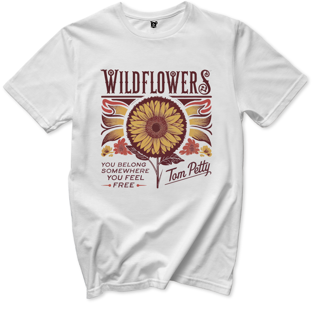 Wildflowers T-Shirt - Throwback Paradise #