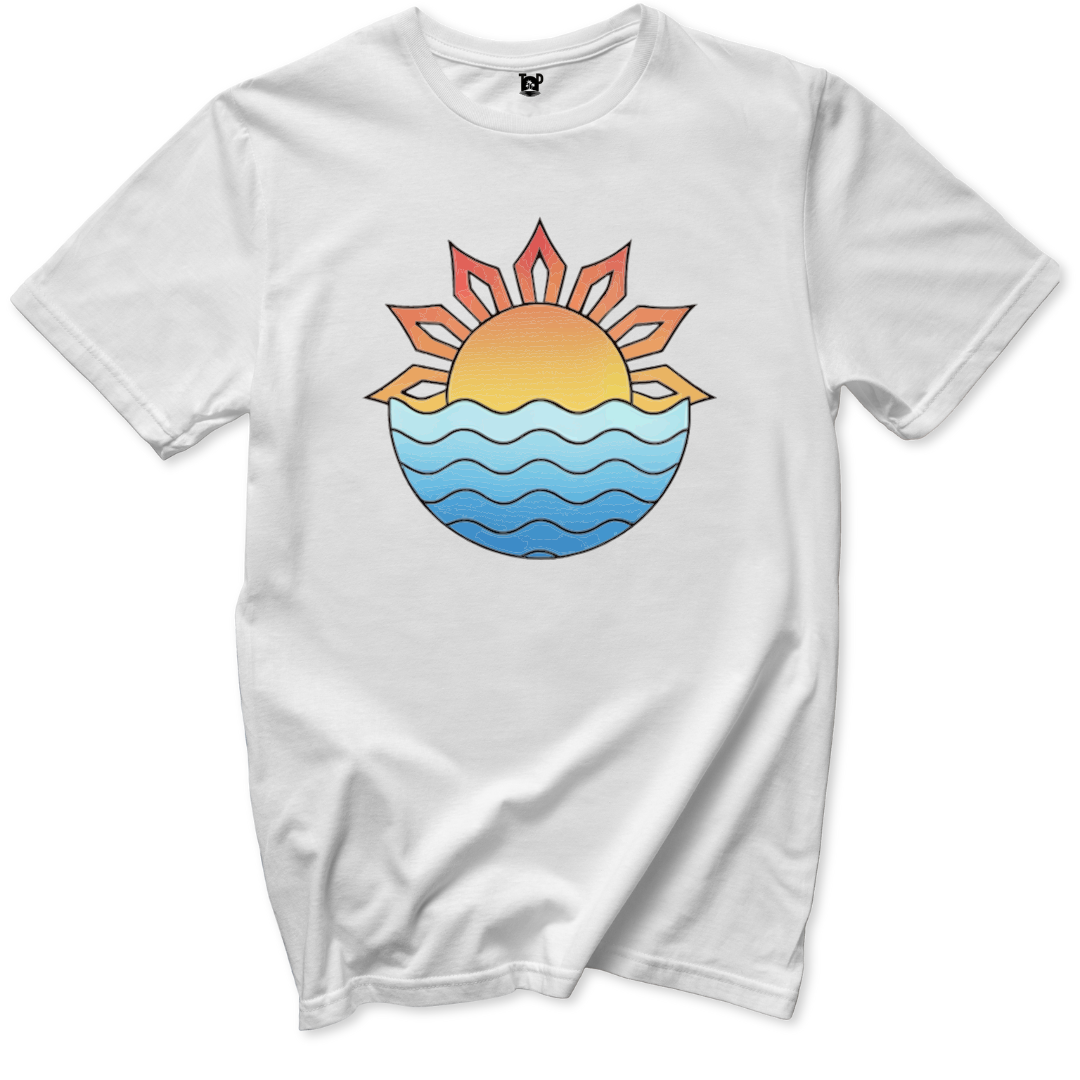 Elemental Sun T-Shirt - Throwback Paradise #