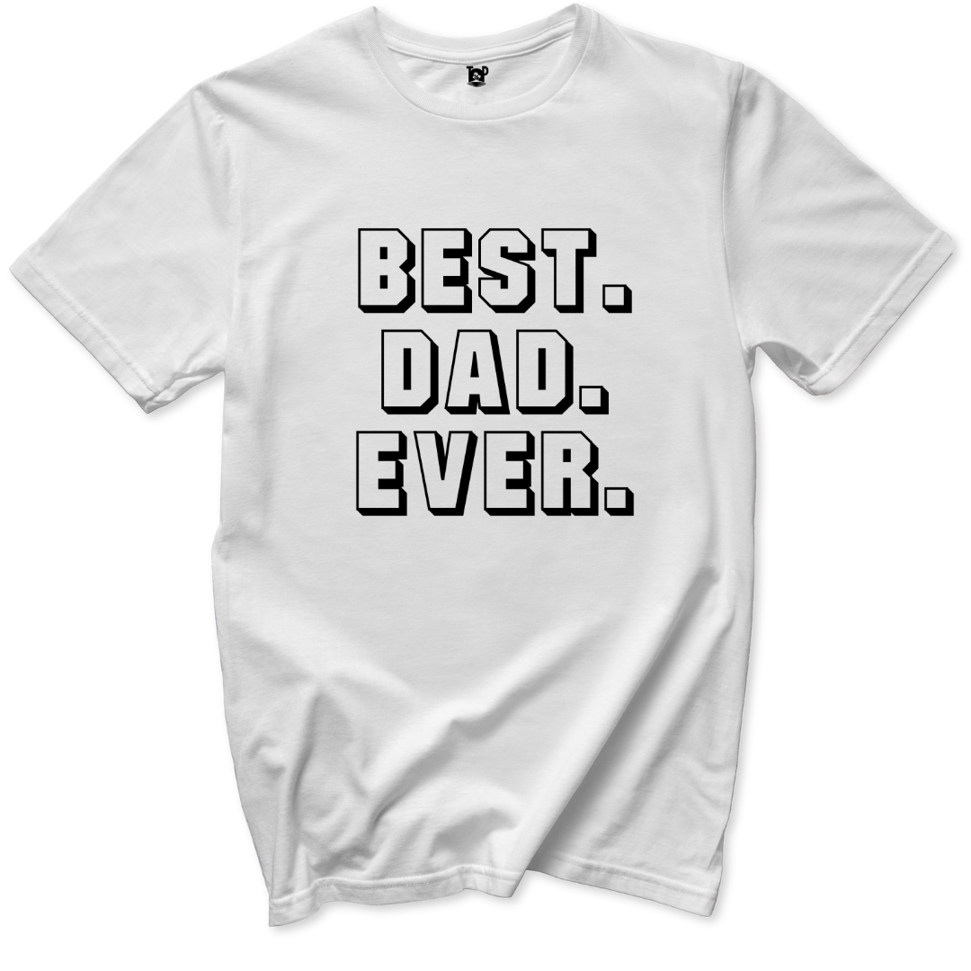 Best Dad T-Shirt - Throwback Paradise #