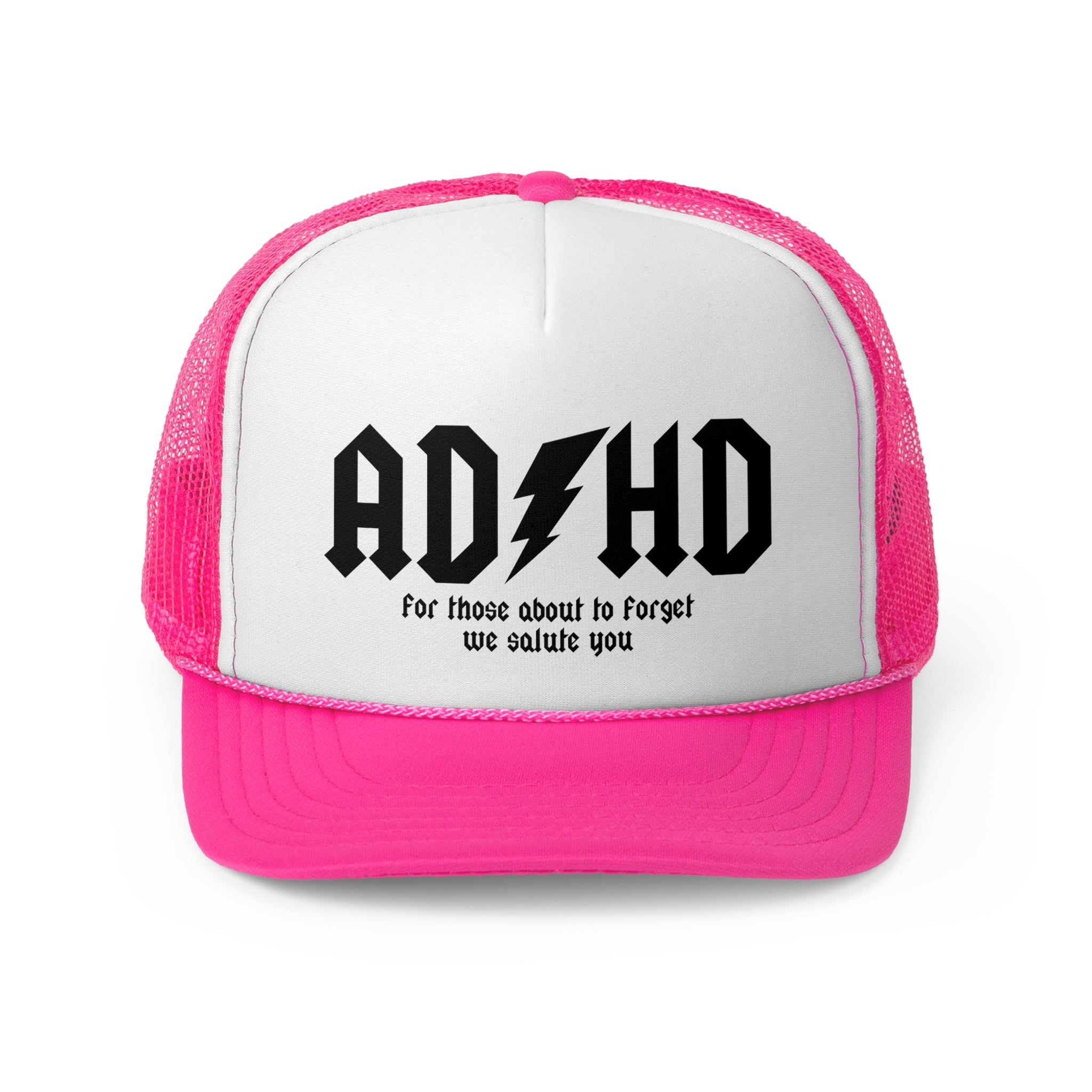 ADHD - Retro Trucker Cap - Throwback Paradise #