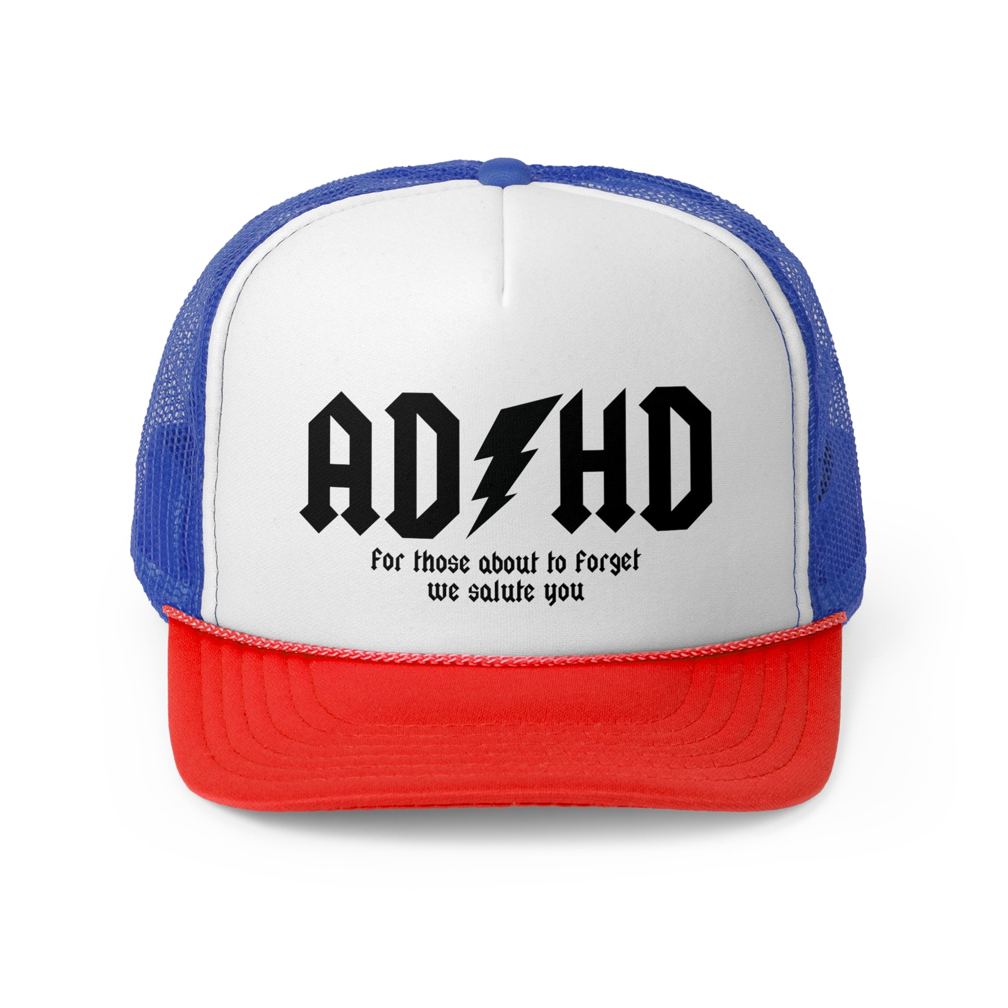 ADHD - Retro Trucker Cap - Throwback Paradise #