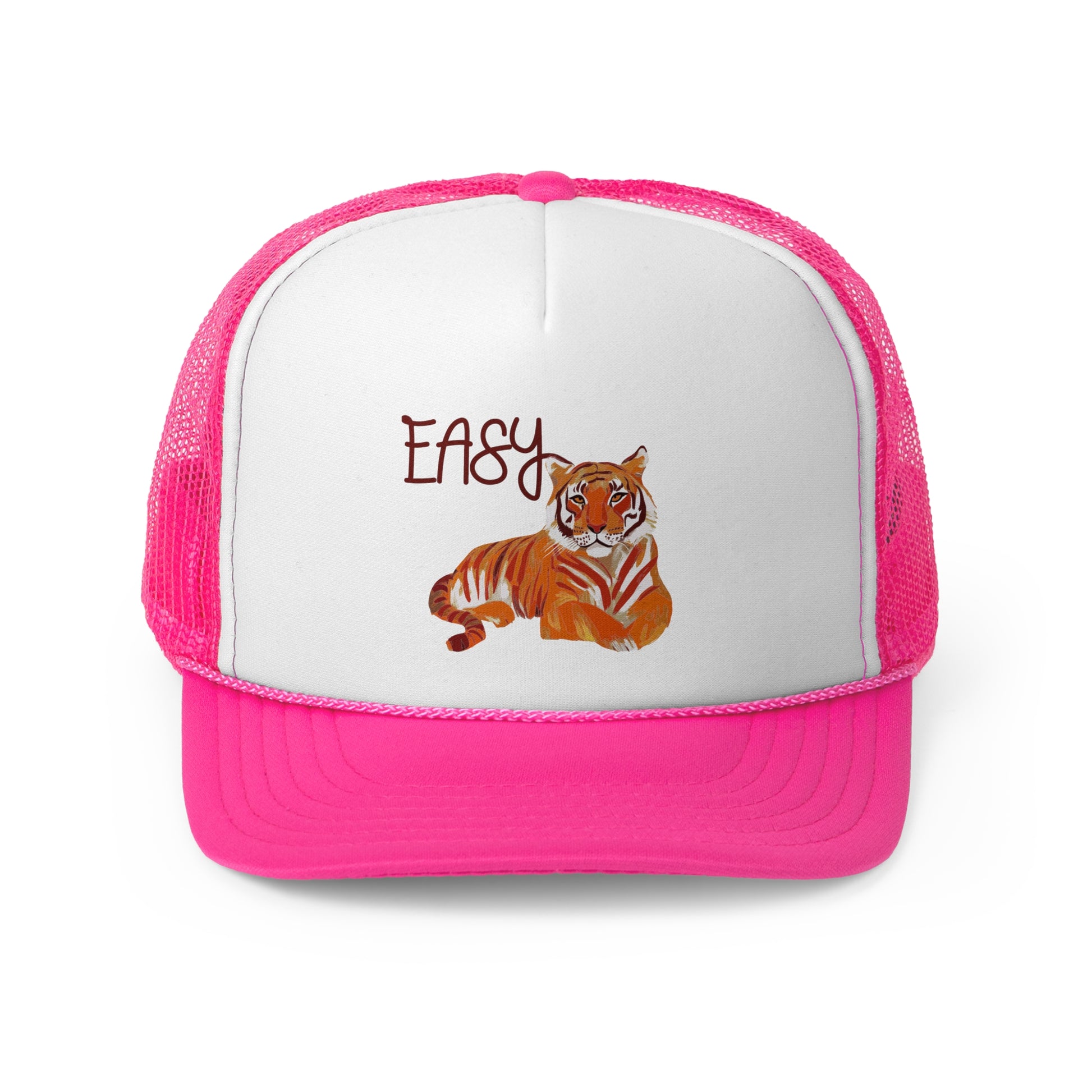 Easy Tiger - Retro Trucker Cap - Throwback Paradise #