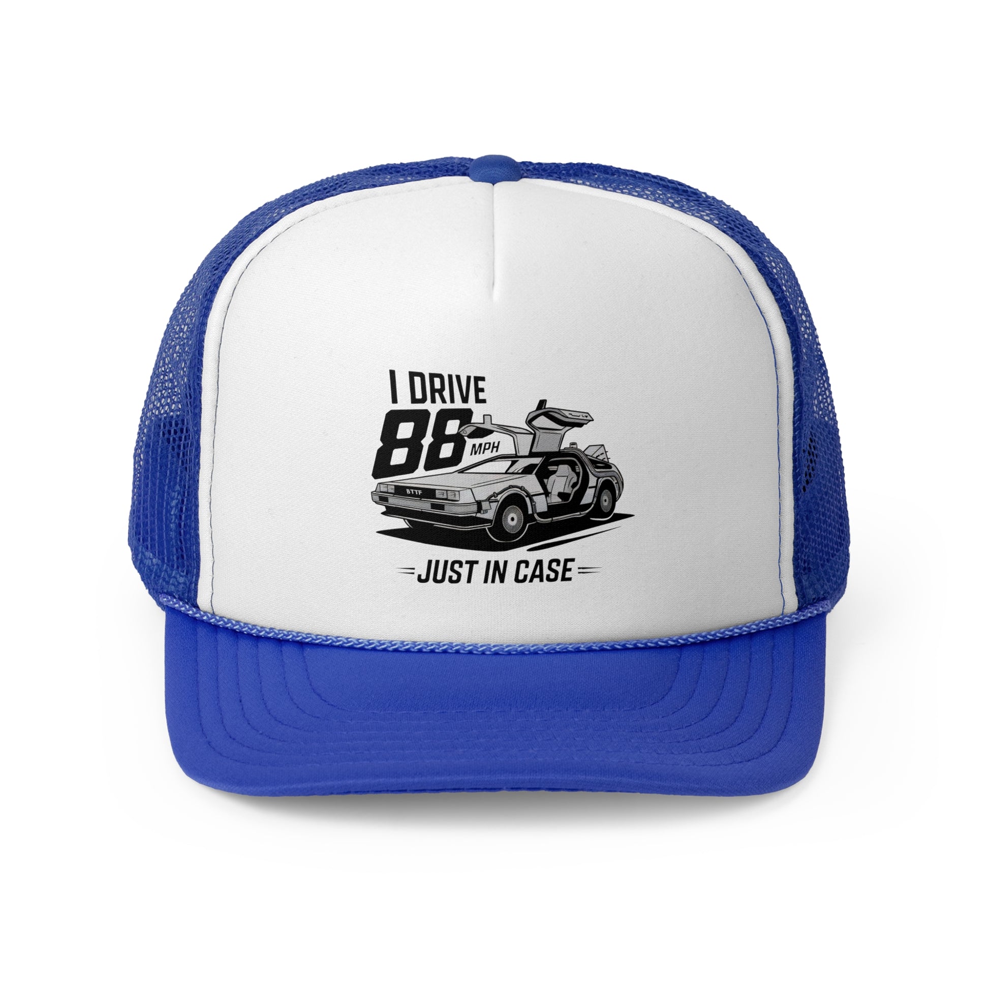 I drive 88 MPH - Retro Trucker Cap - Throwback Paradise #