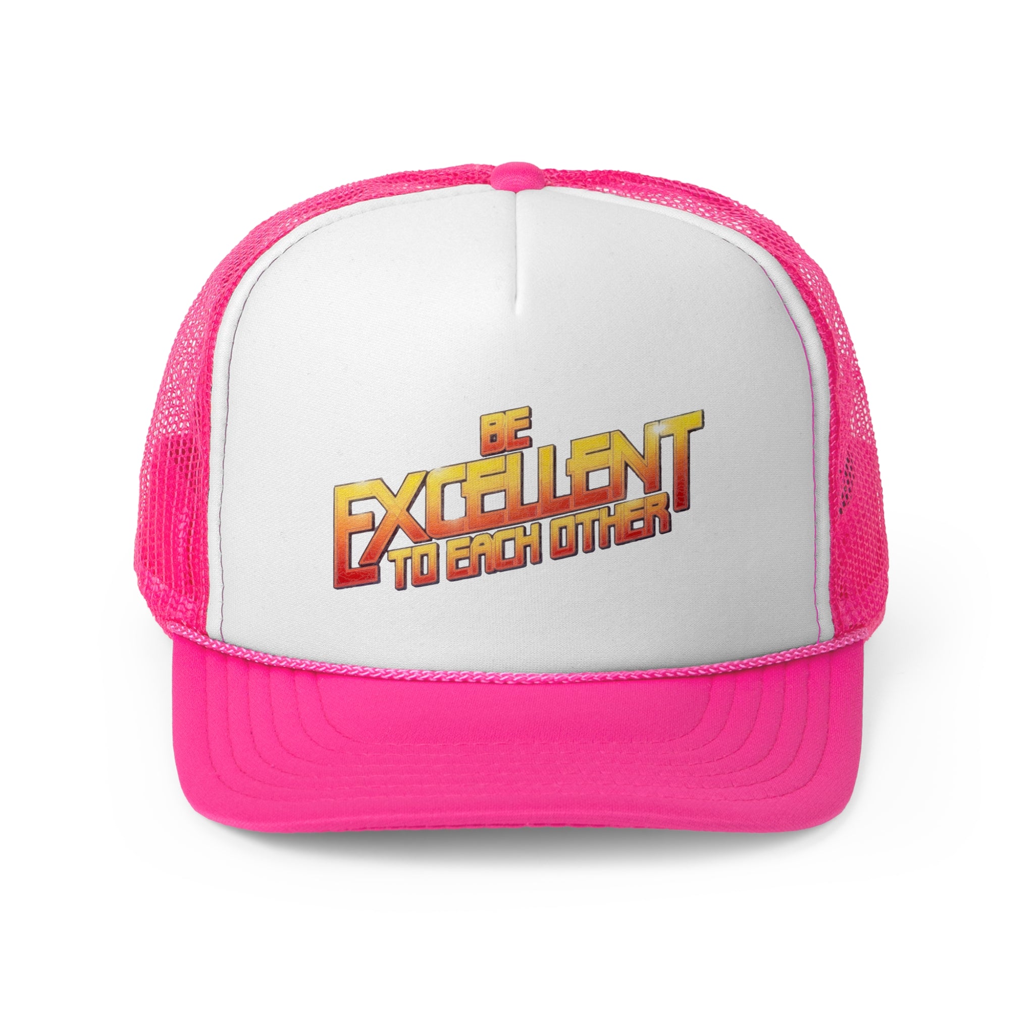 Be Excellent - Retro Trucker Cap - Throwback Paradise #