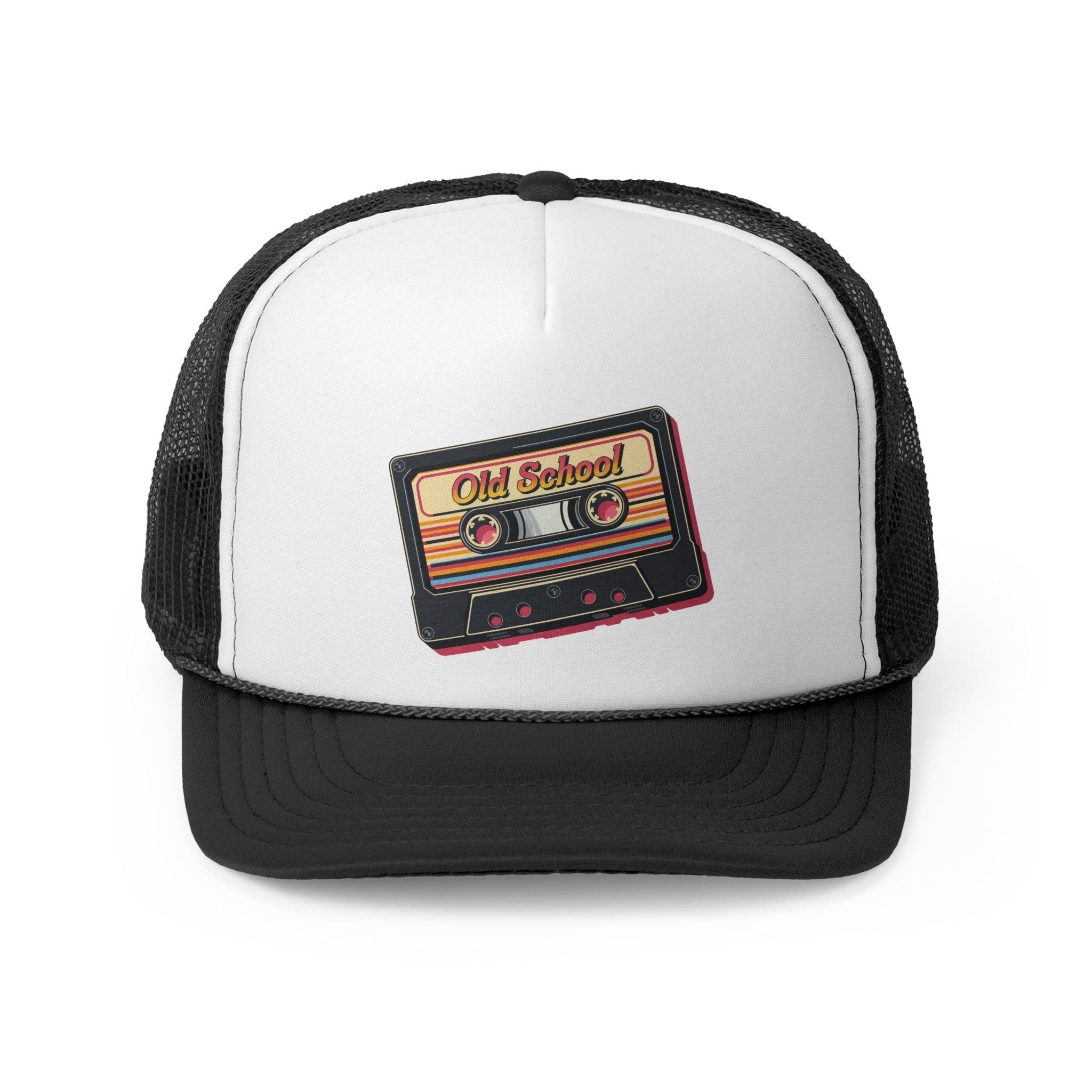 Old School - Retro Trucker Cap - Throwback Paradise #