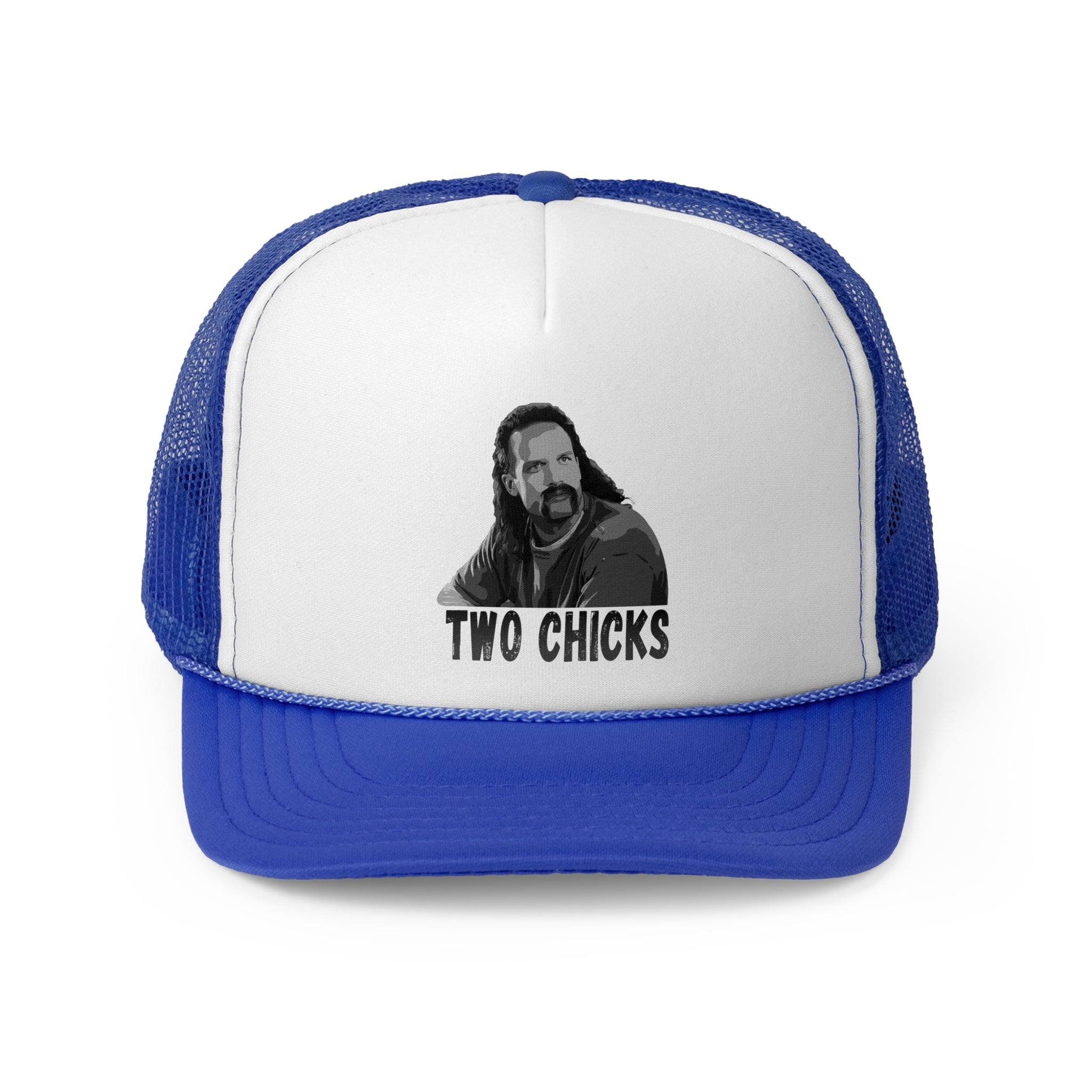 Two Chicks - Retro Trucker Cap - Throwback Paradise #