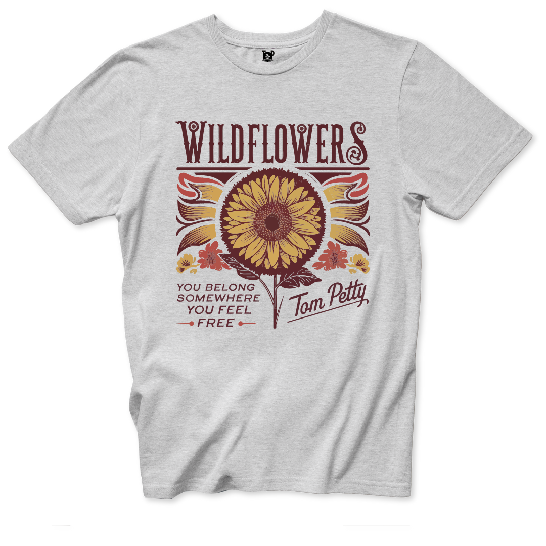 Wildflowers T-Shirt - Throwback Paradise #