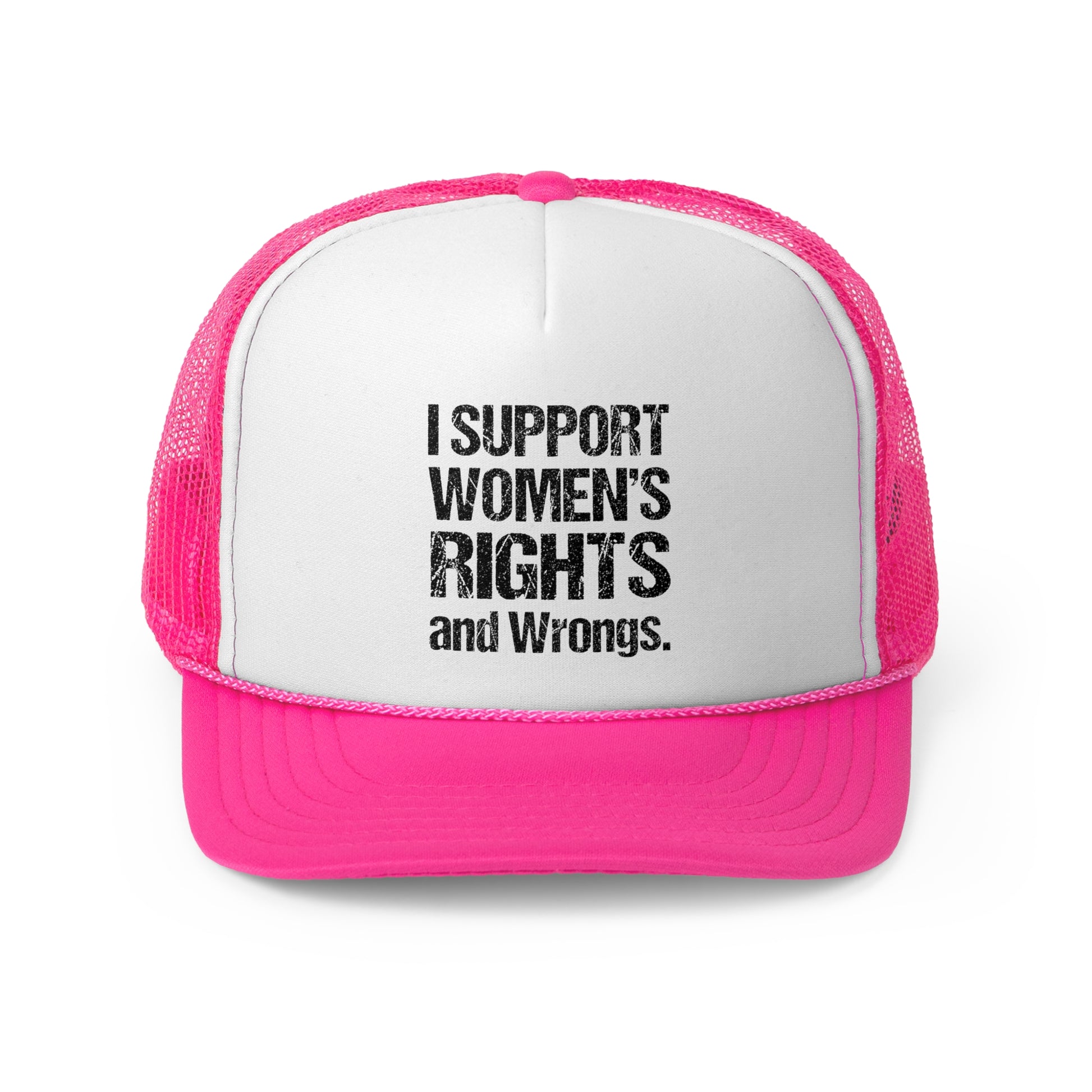 Womens Rights - Retro Trucker Cap - Throwback Paradise #