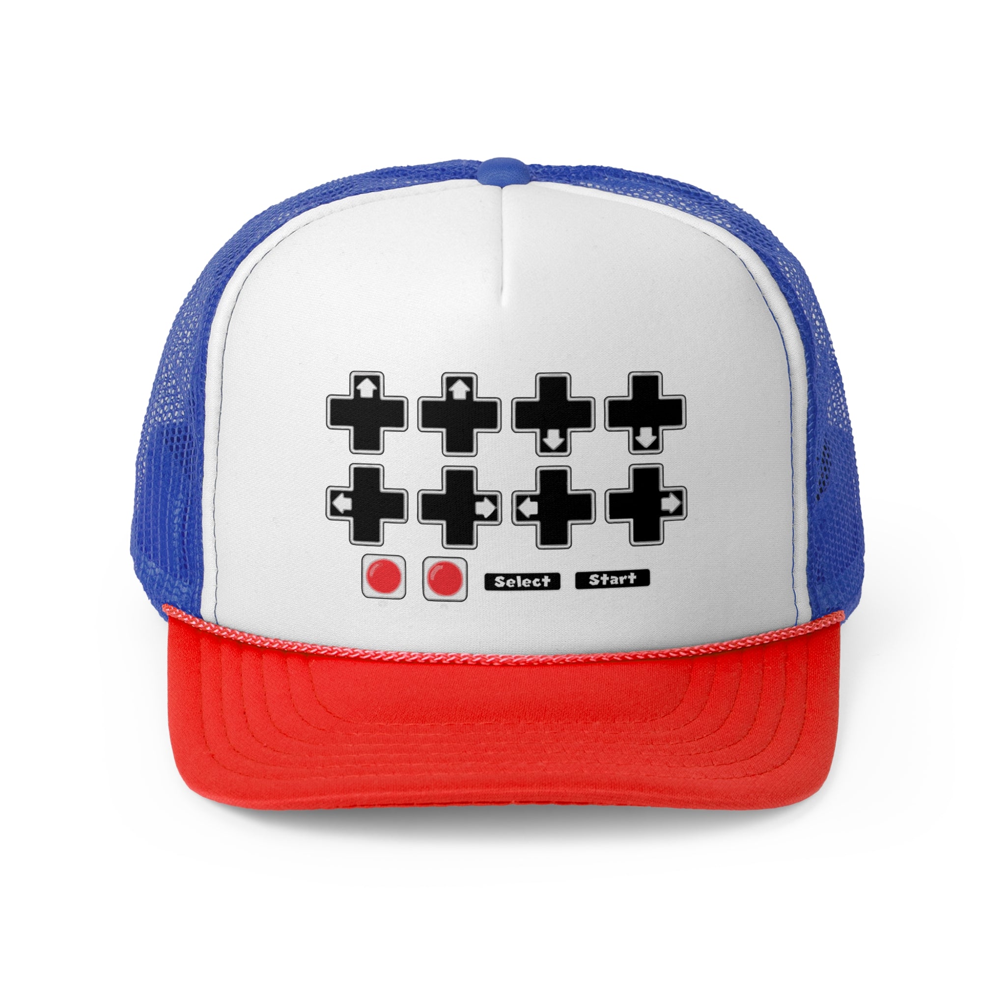 Konami Code - Retro Trucker Cap - Throwback Paradise #