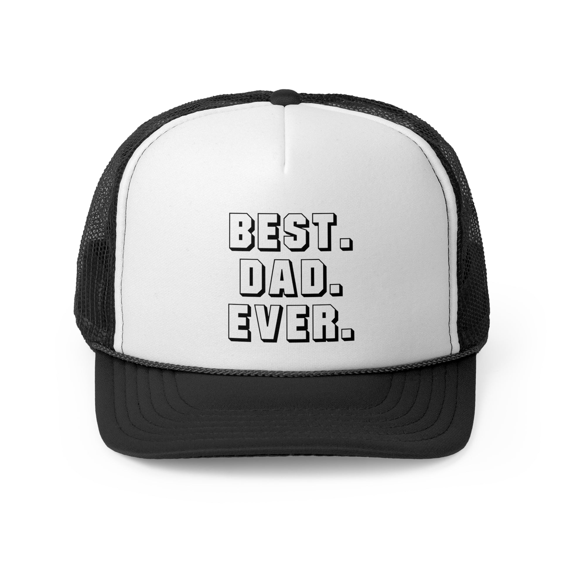 Best Dad Ever - Retro Trucker Cap - Throwback Paradise #