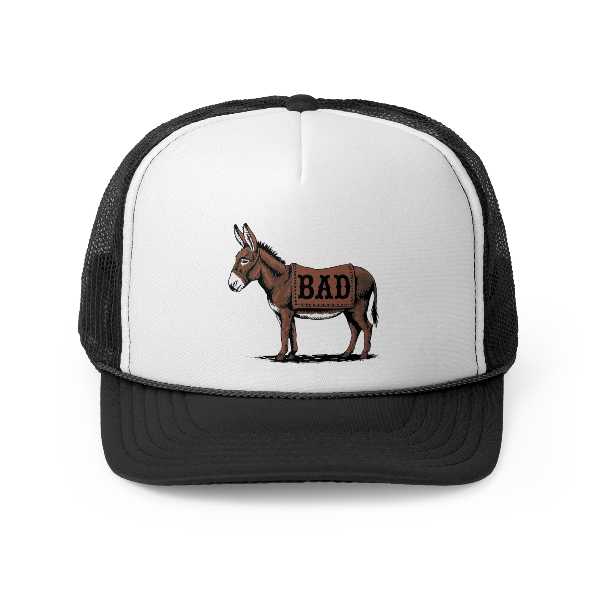 BadAss - Retro Trucker Cap - Throwback Paradise #