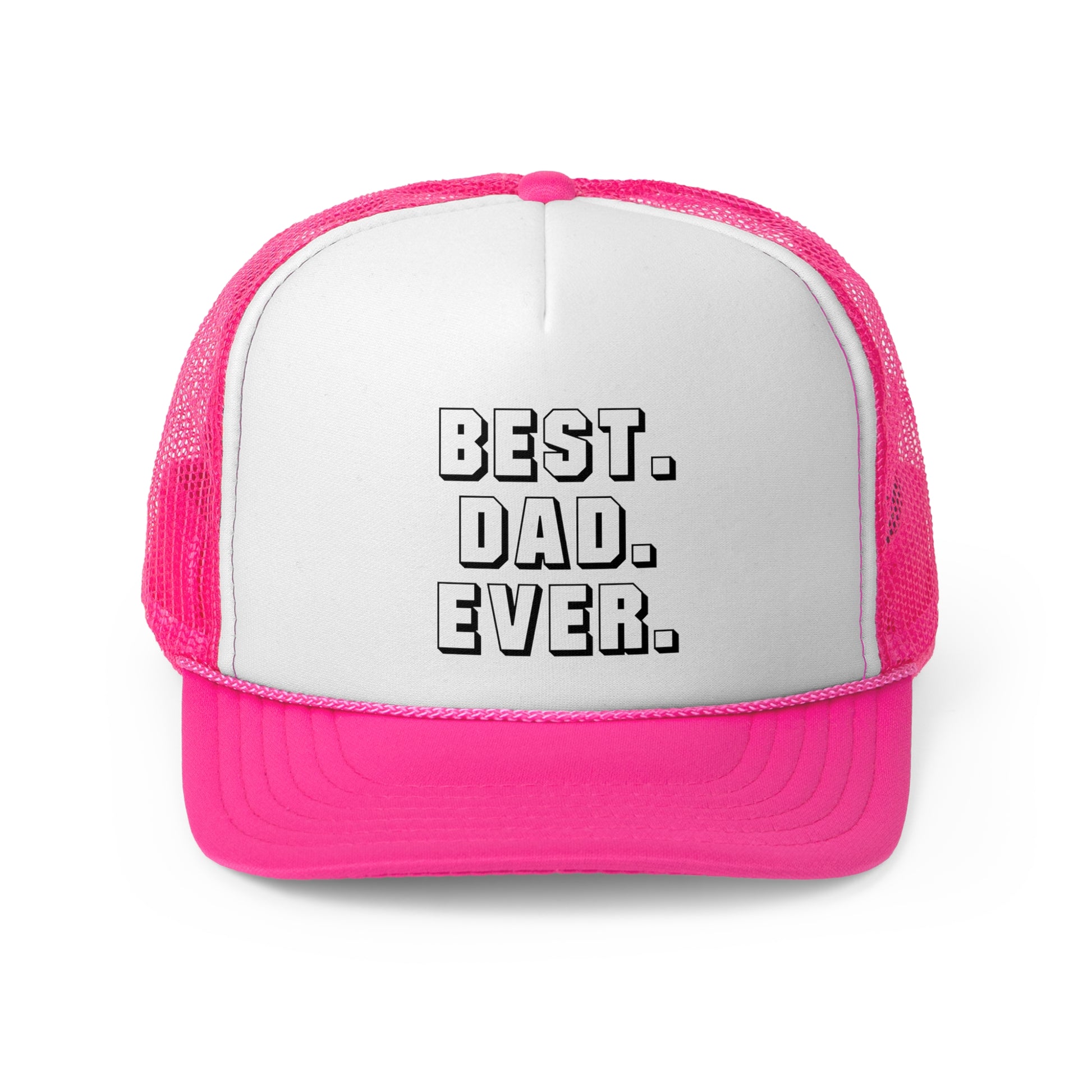 Best Dad Ever - Retro Trucker Cap - Throwback Paradise #