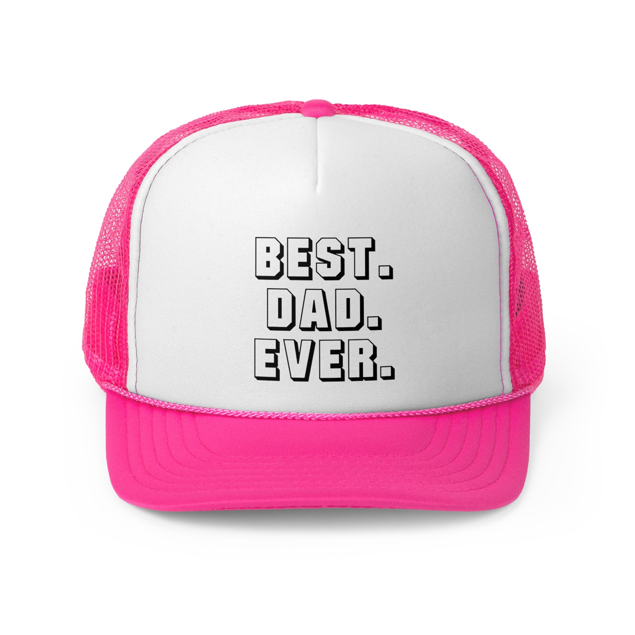 Best Dad Ever - Retro Trucker Cap - Throwback Paradise #