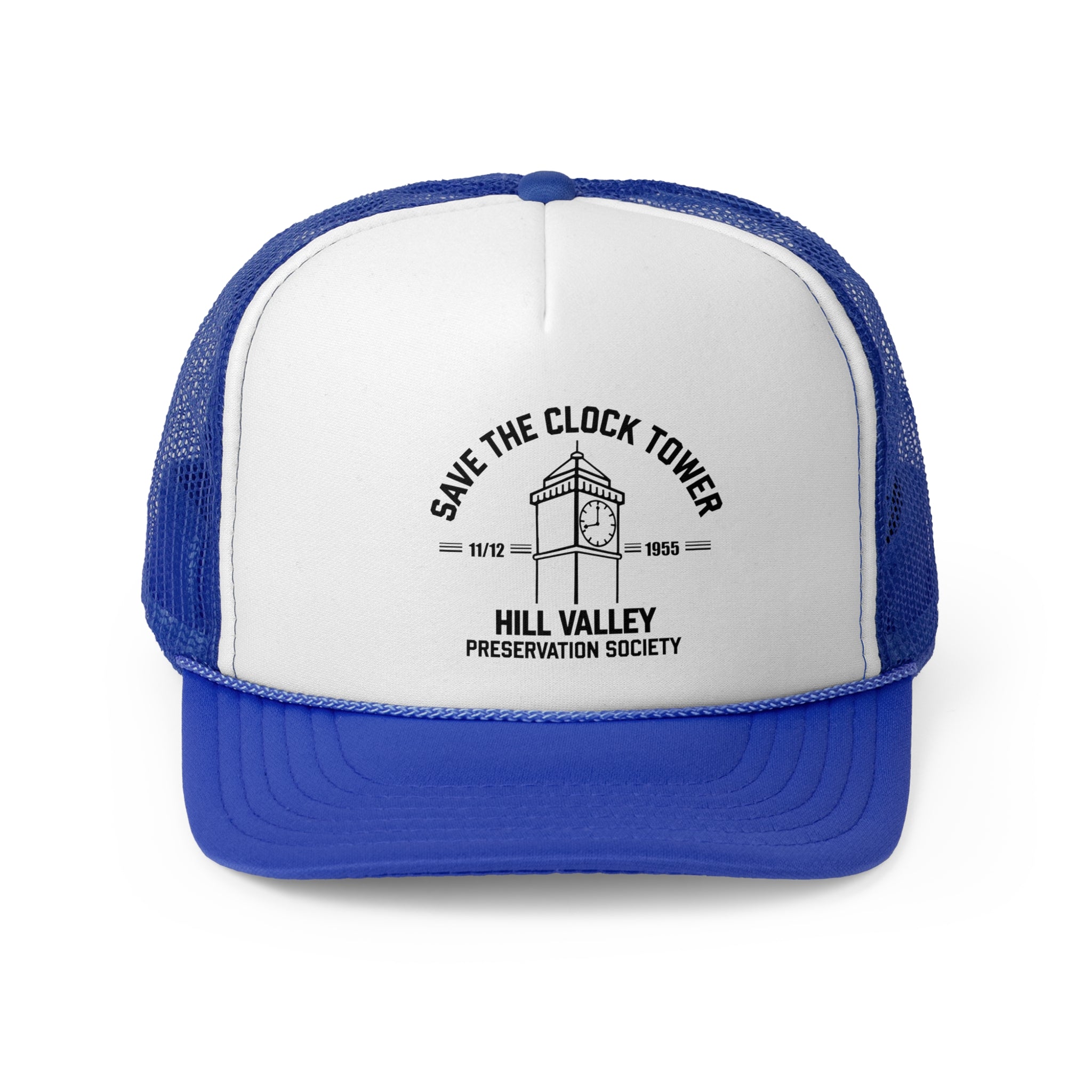 Save the Clock Tower - Retro Trucker Cap - Throwback Paradise #