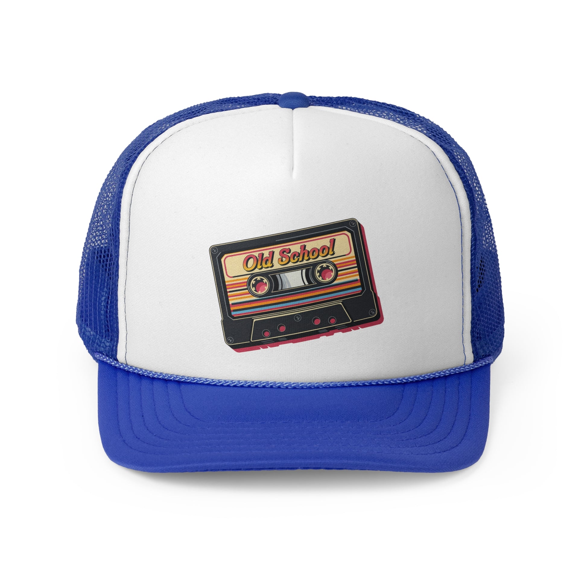 Old School - Retro Trucker Cap - Throwback Paradise #