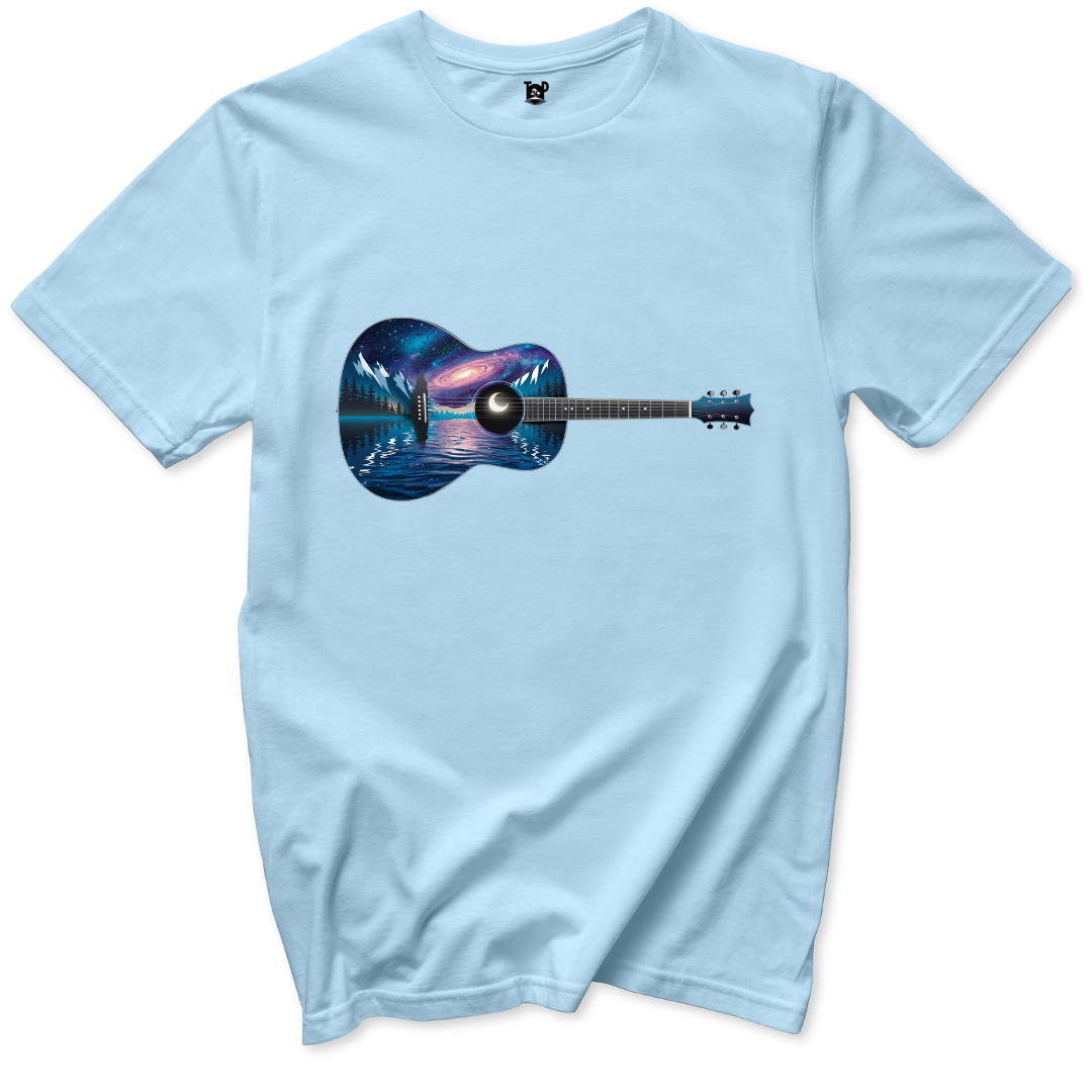 Cosmic Guitar T-Shirt - Throwback Paradise #