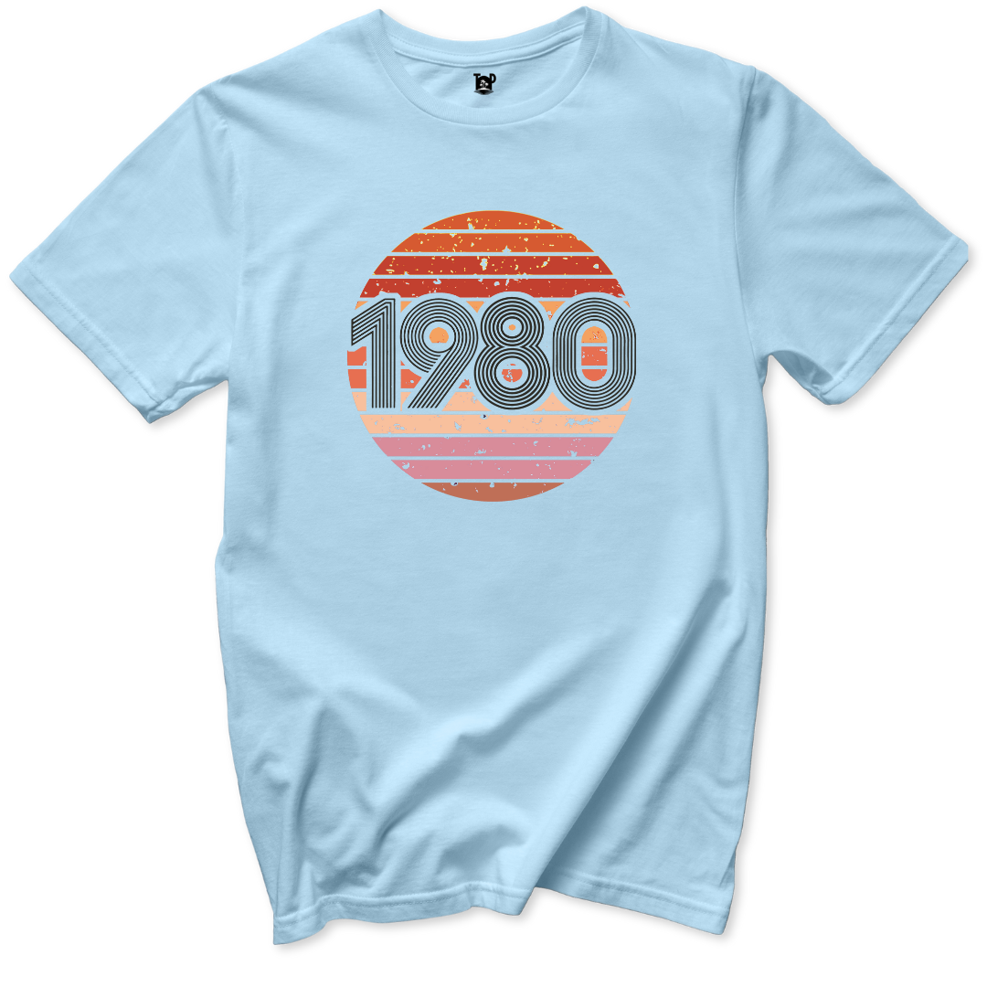 Retro 1980s T-Shirt - Throwback Paradise #