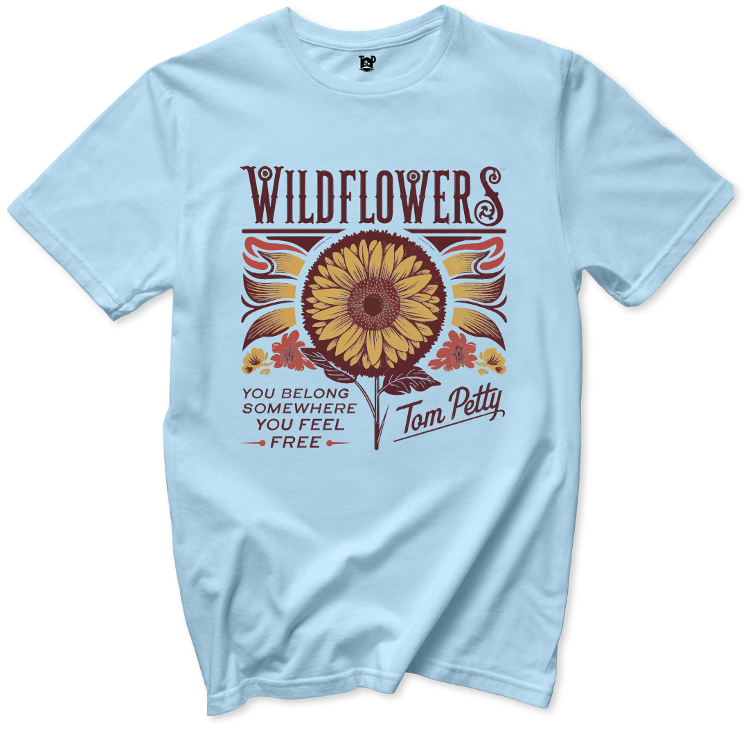 Wildflowers T-Shirt - Throwback Paradise #