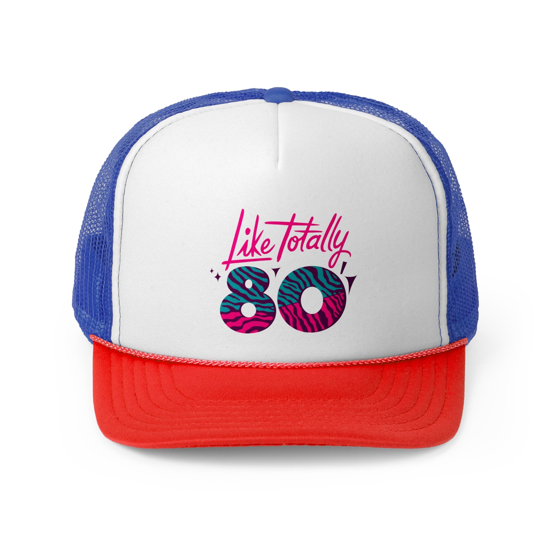 Totally 80s -  Retro Trucker Cap - Throwback Paradise #