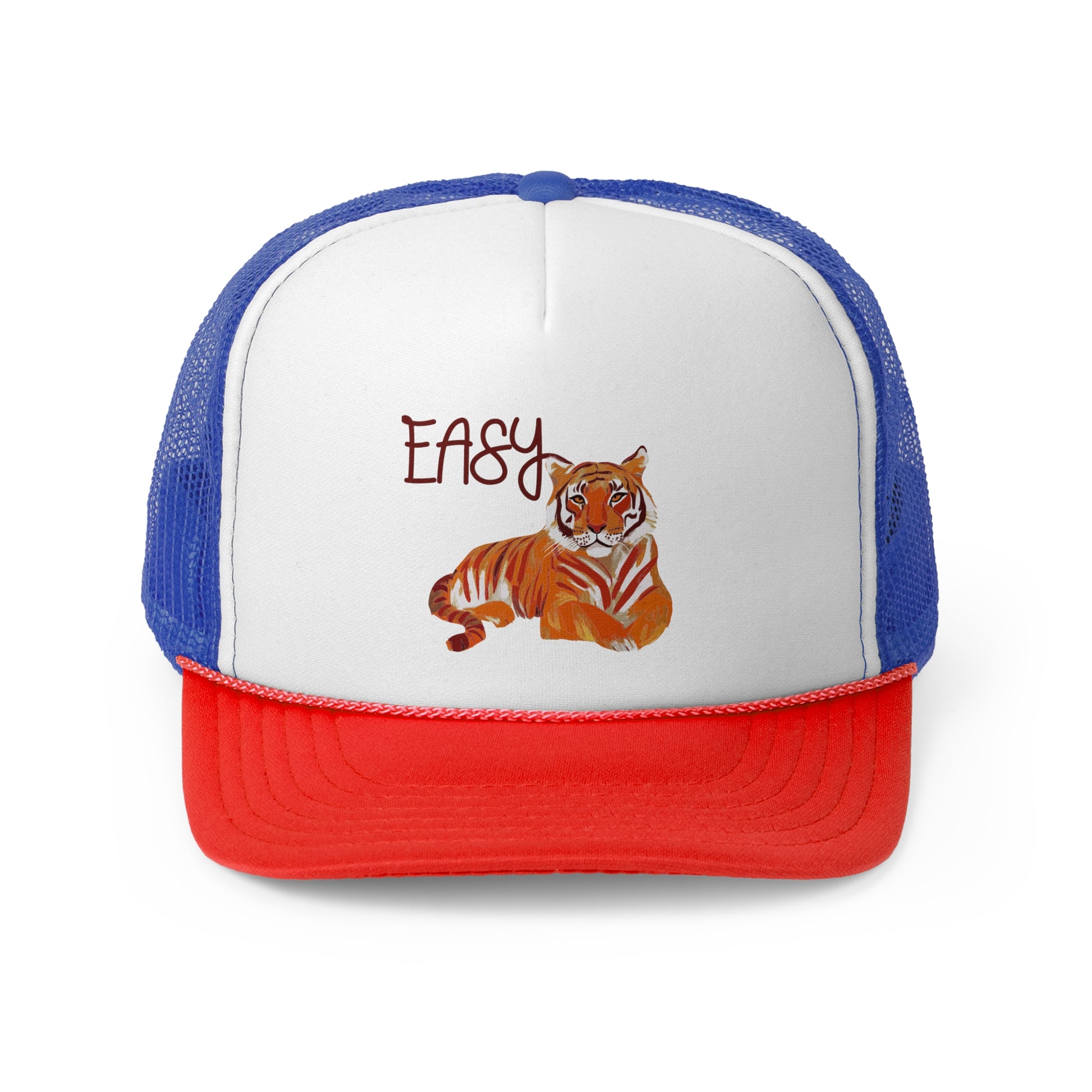 Easy Tiger - Retro Trucker Cap - Throwback Paradise #