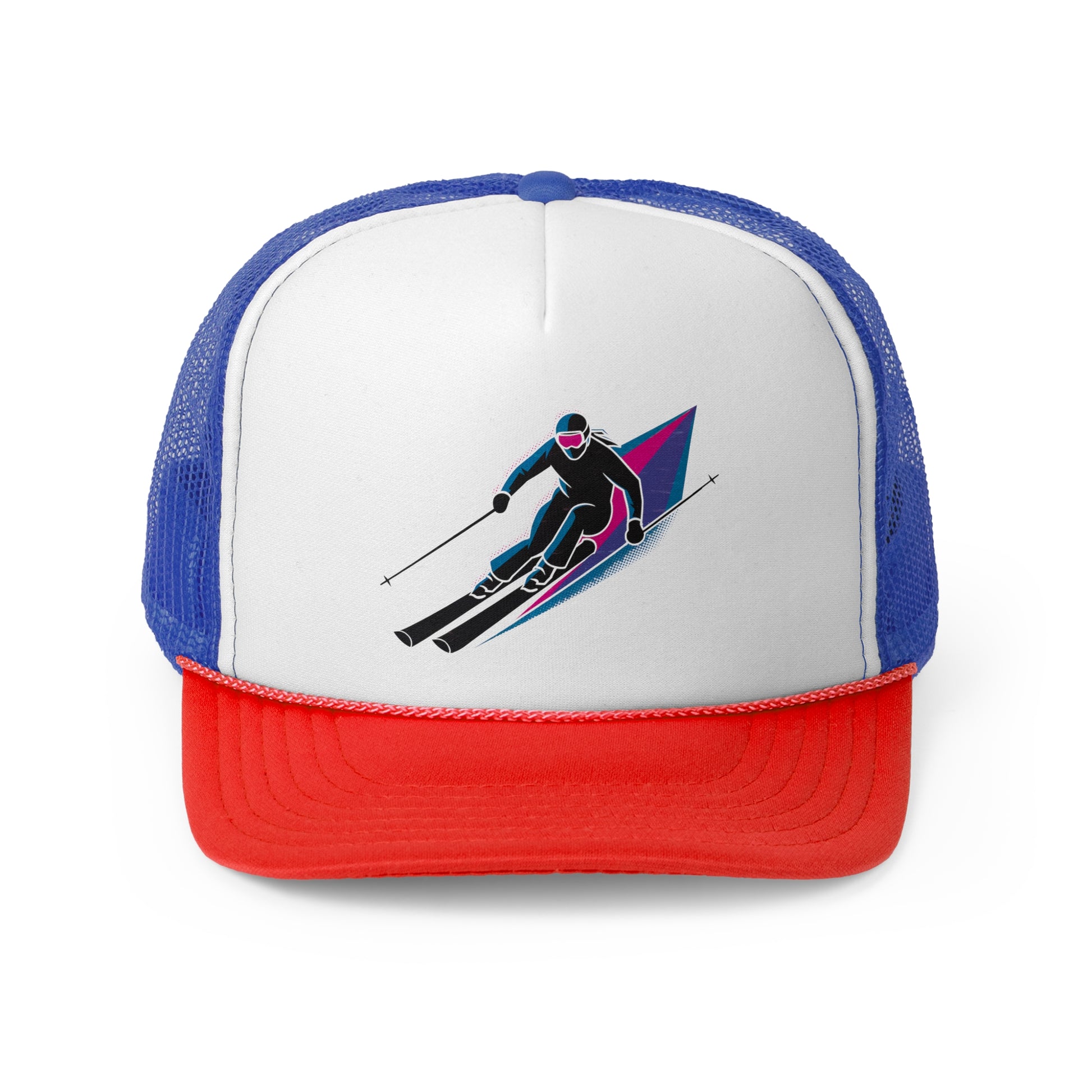 Retro Ski - Retro Trucker Cap - Throwback Paradise #