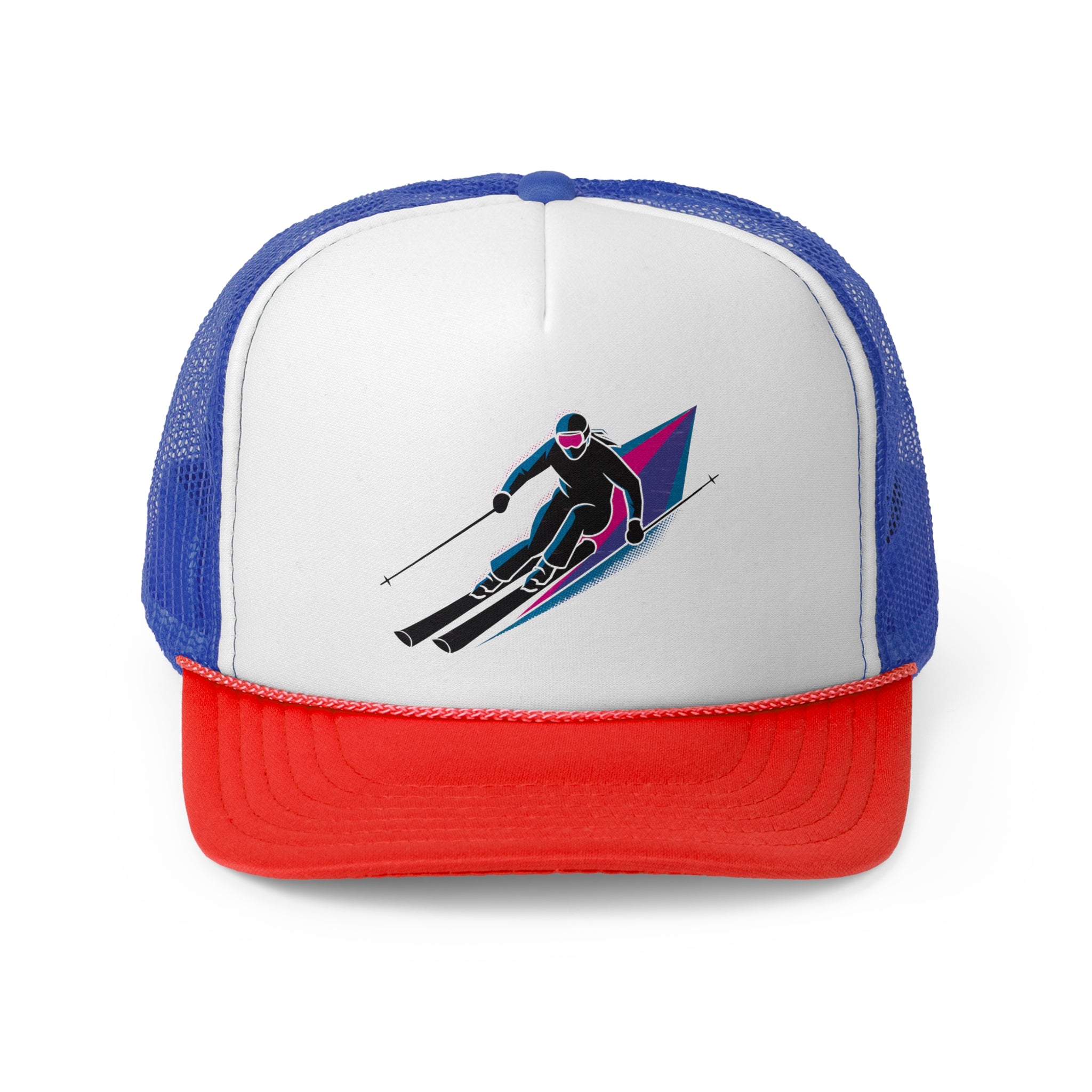 Retro Ski - Retro Trucker Cap - Throwback Paradise #