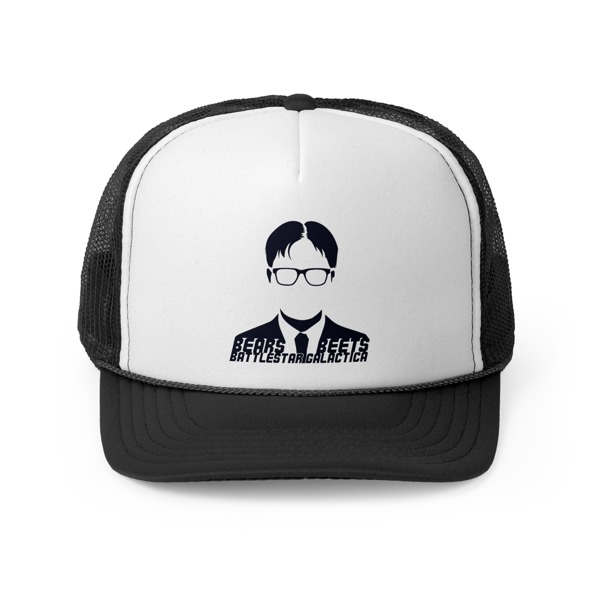 Bears Beets Battlestar Galactica - Retro Trucker Cap - Throwback Paradise #